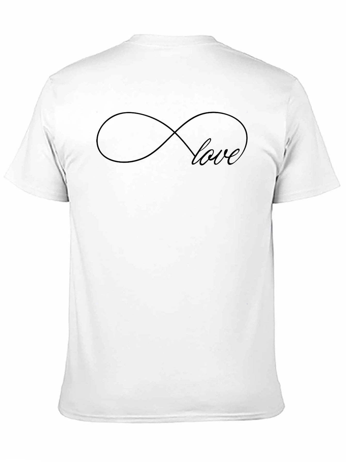 Infinity Love Black T-Shirt