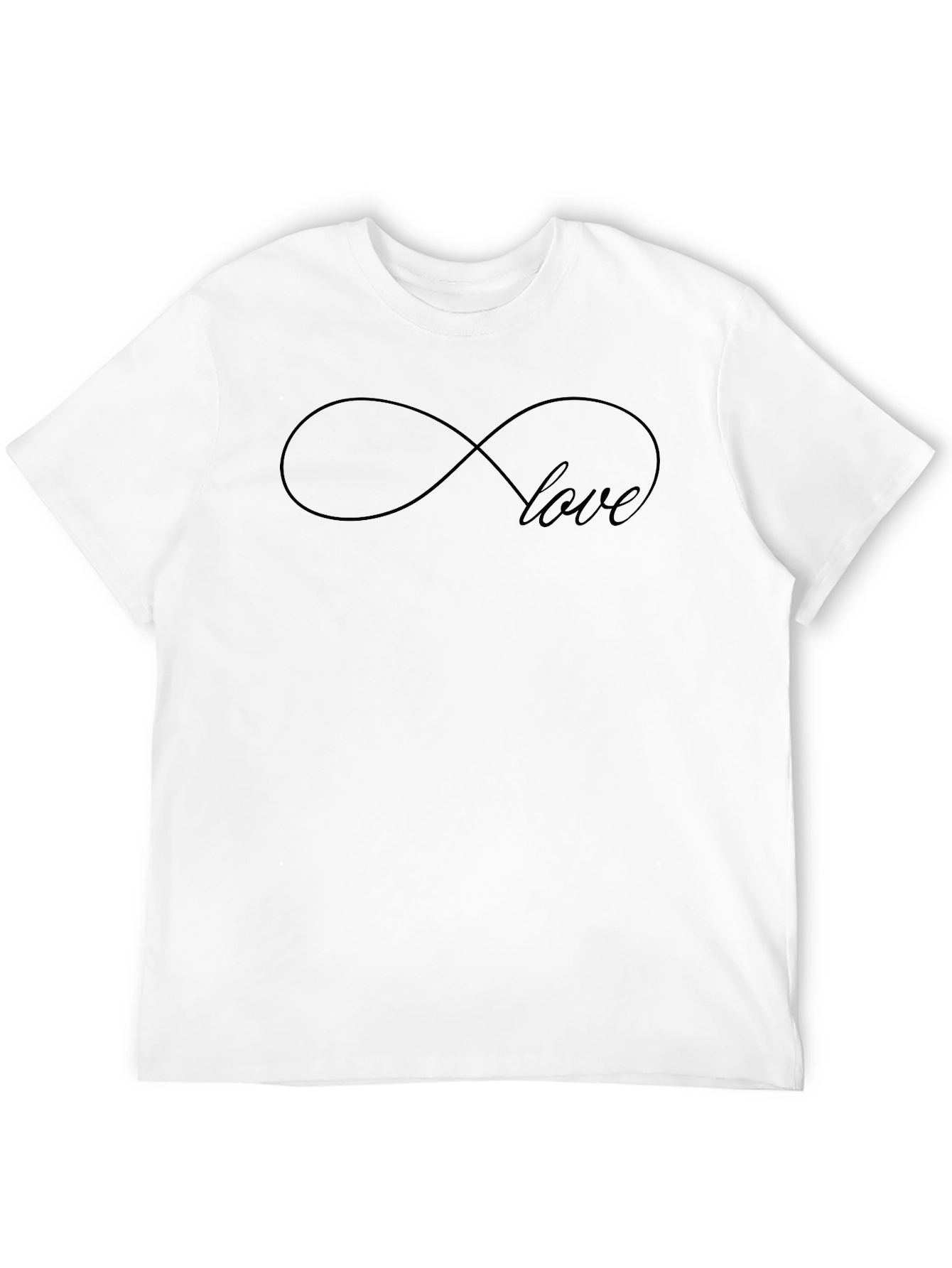 Infinity Love Black T-Shirt