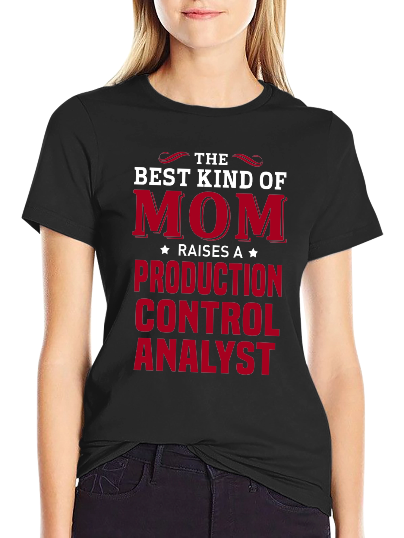 Production Control Analyst Mom T-Shirt