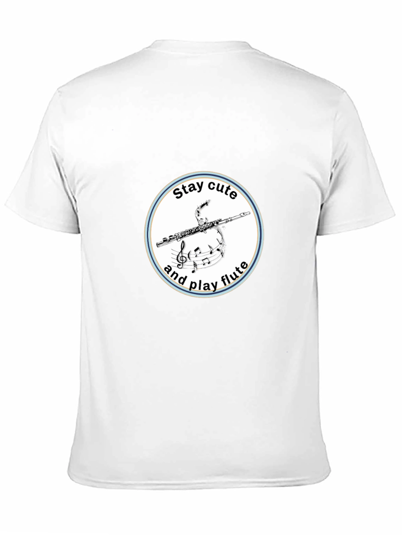 Stay Cute and Play Flute T-Shirt