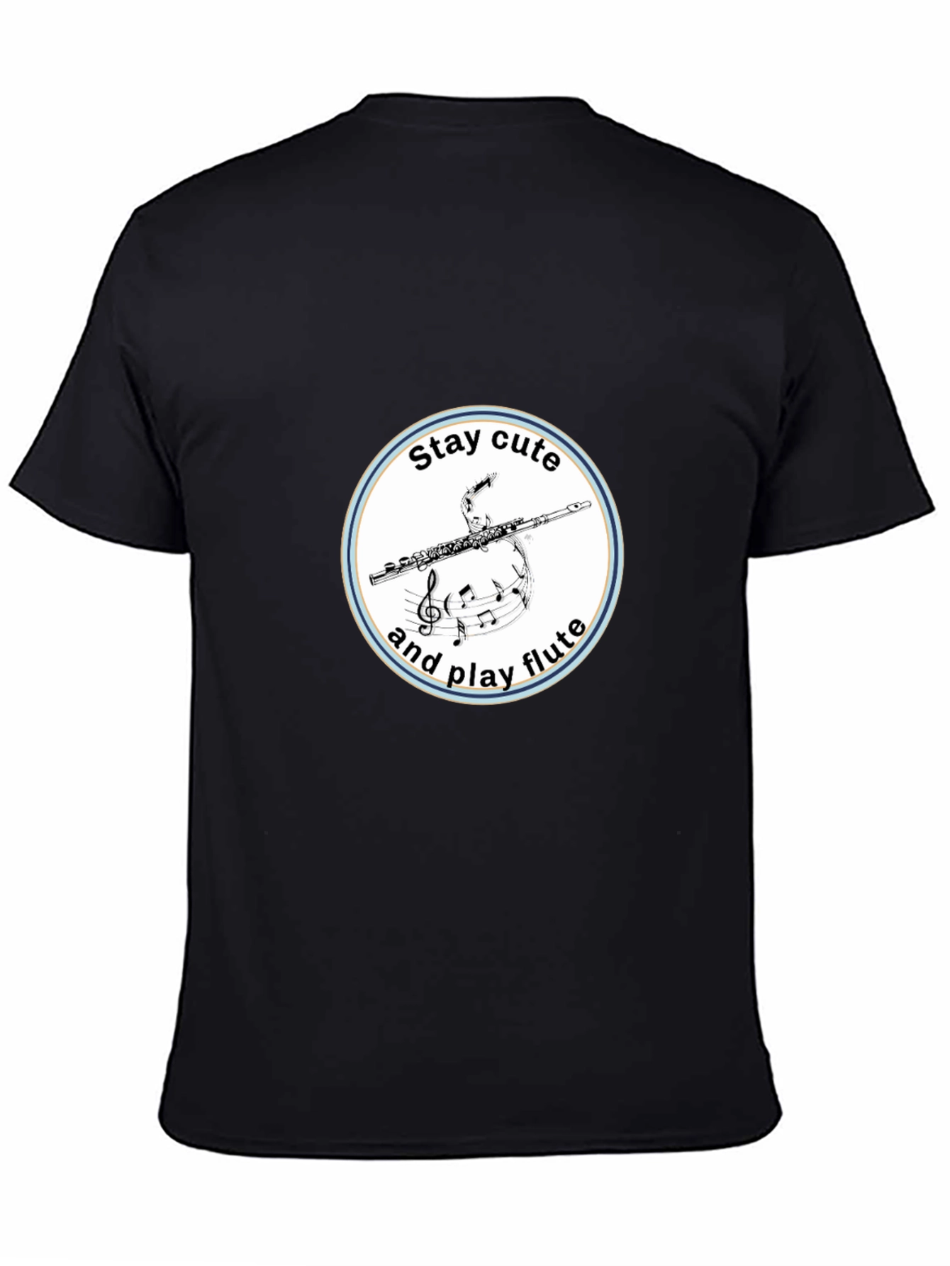 Stay Cute and Play Flute T-Shirt