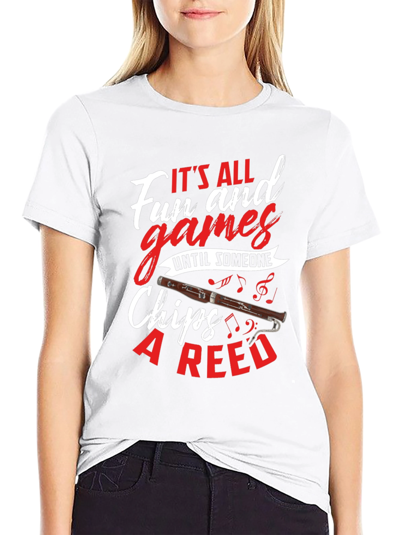 Bassoon Humor T-Shirt: Its All Fun and Games