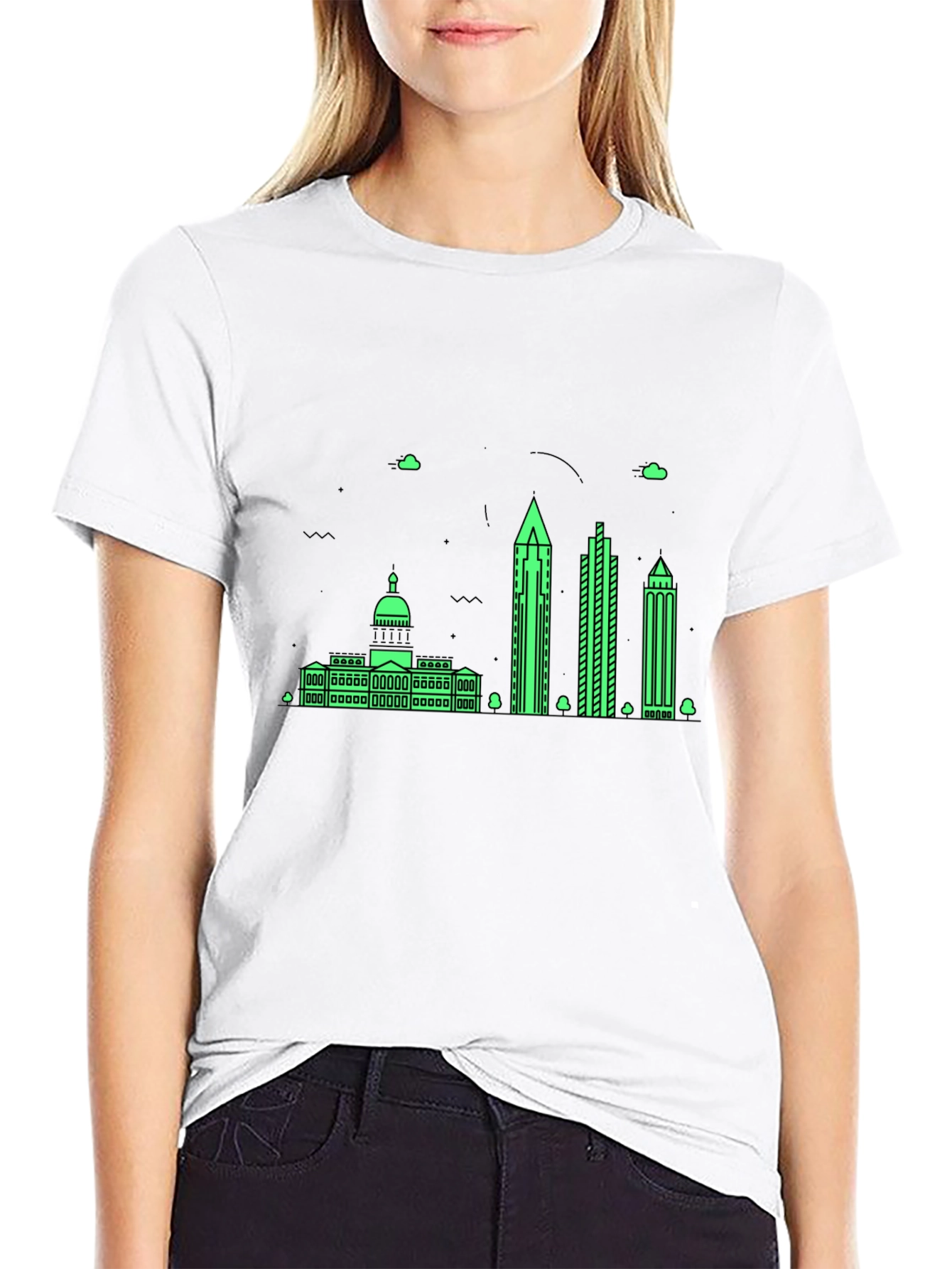 Austin Skyline Graphic Tee - Cityscape T-Shirt