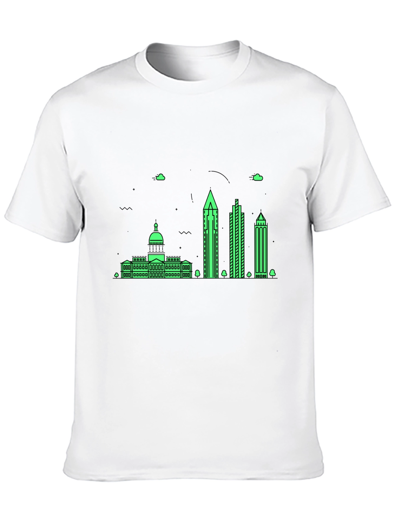 Austin Skyline Graphic Tee - Cityscape T-Shirt