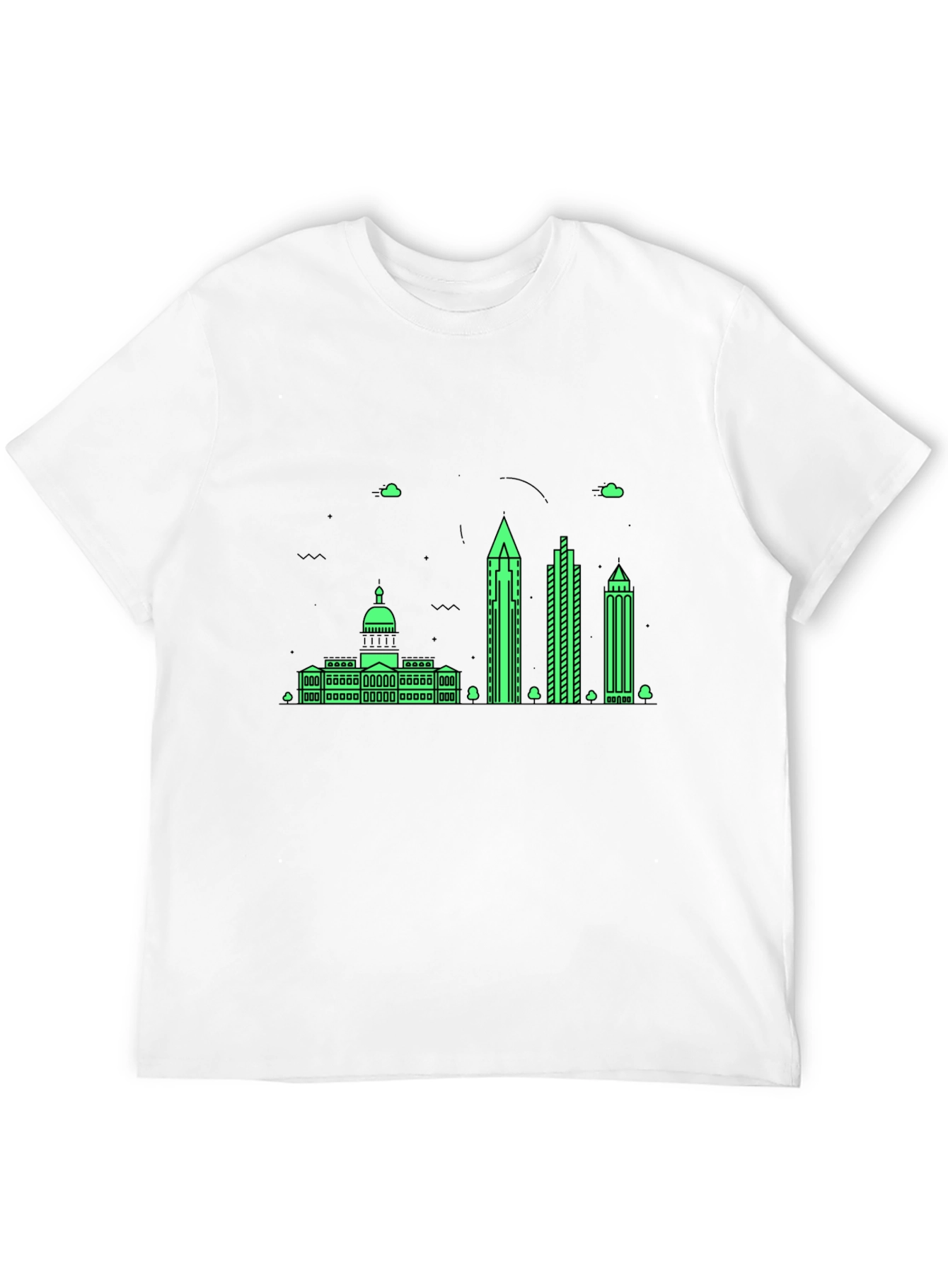 Austin Skyline Graphic Tee - Cityscape T-Shirt