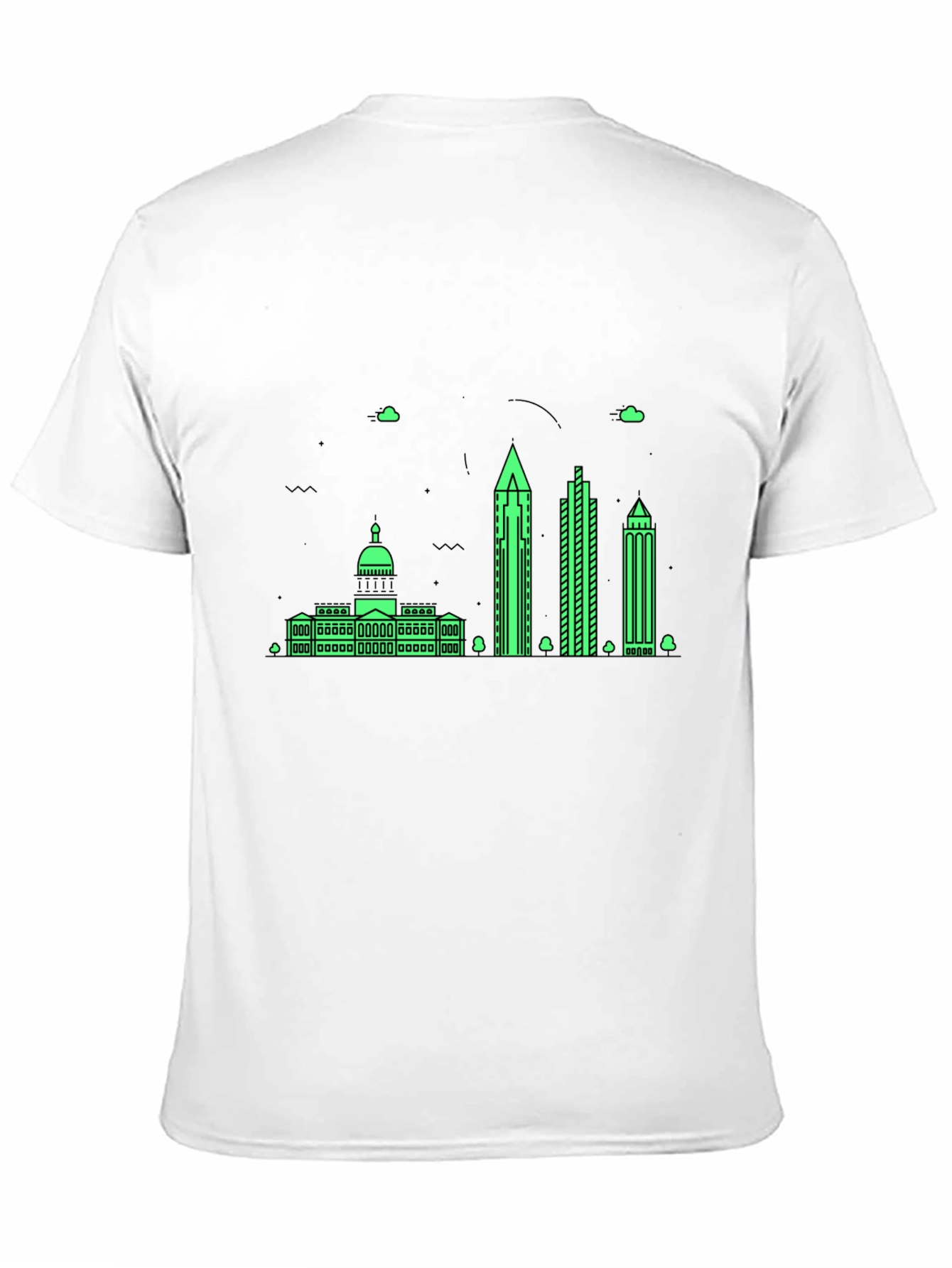 Austin Skyline Graphic Tee - Cityscape T-Shirt
