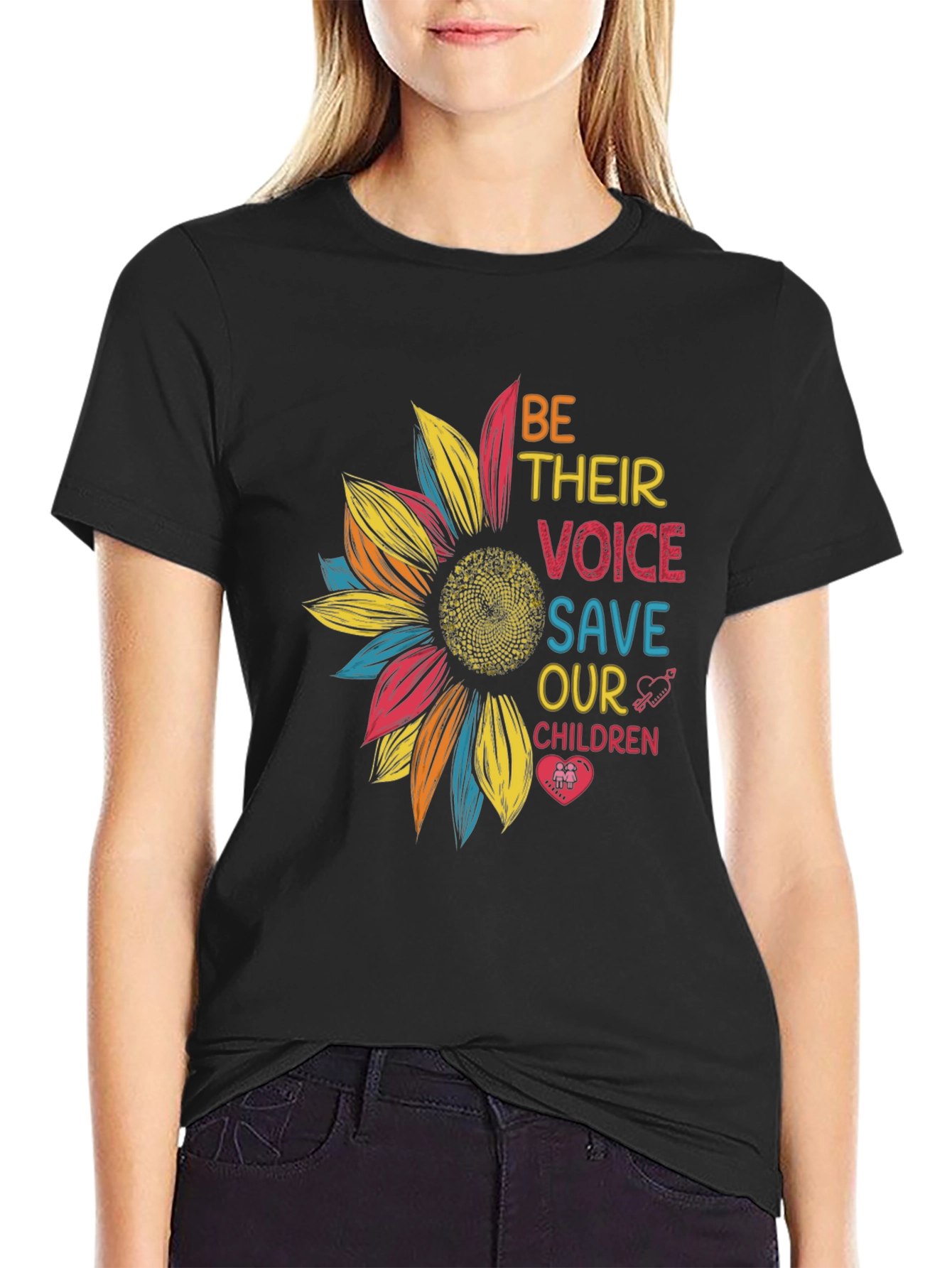 Be Their Voice T-Shirt: Save Our Children
