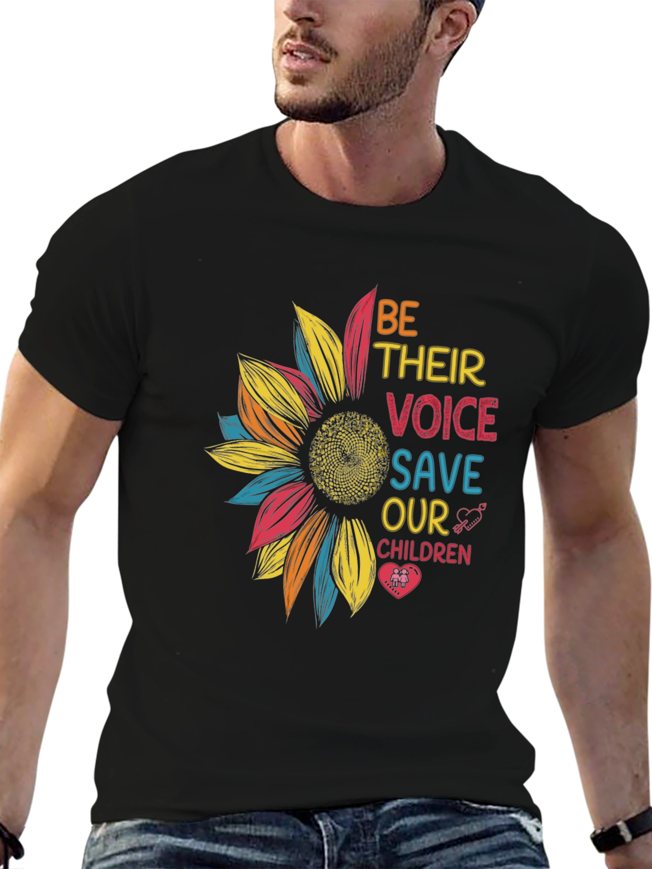 Be Their Voice T-Shirt: Save Our Children