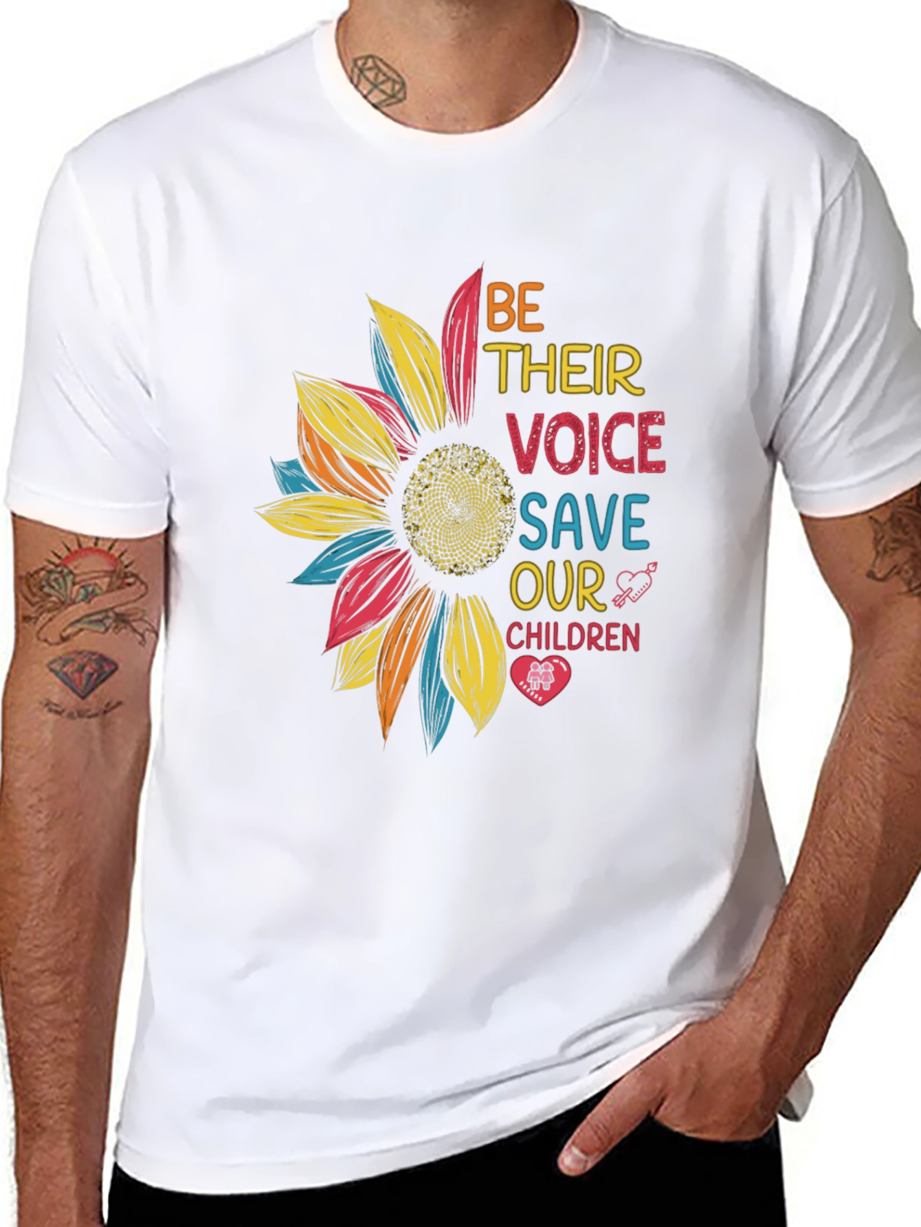 Be Their Voice T-Shirt: Save Our Children