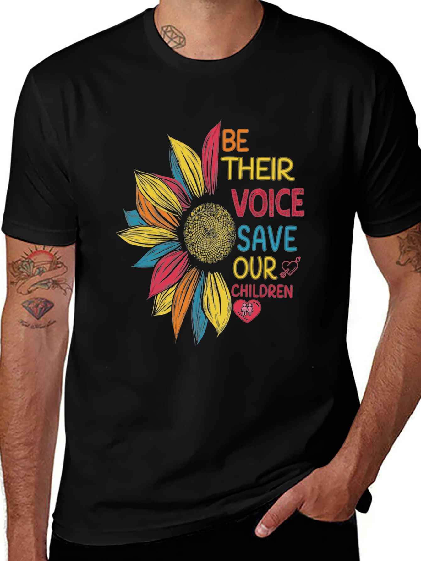 Be Their Voice T-Shirt: Save Our Children