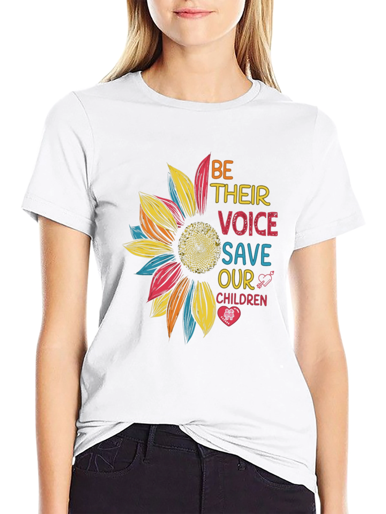 Be Their Voice T-Shirt: Save Our Children