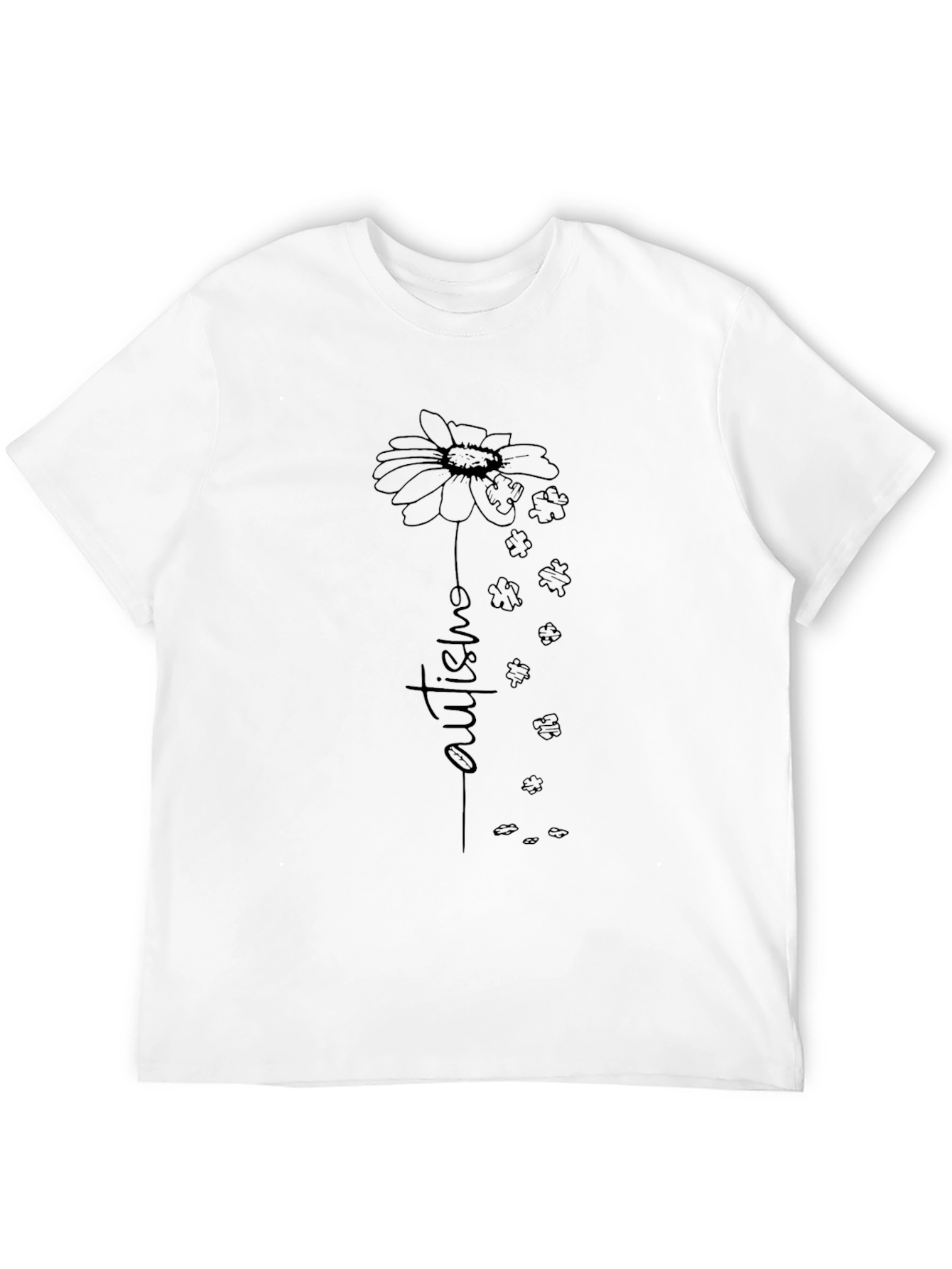 Autism Awareness Daisy T-Shirt