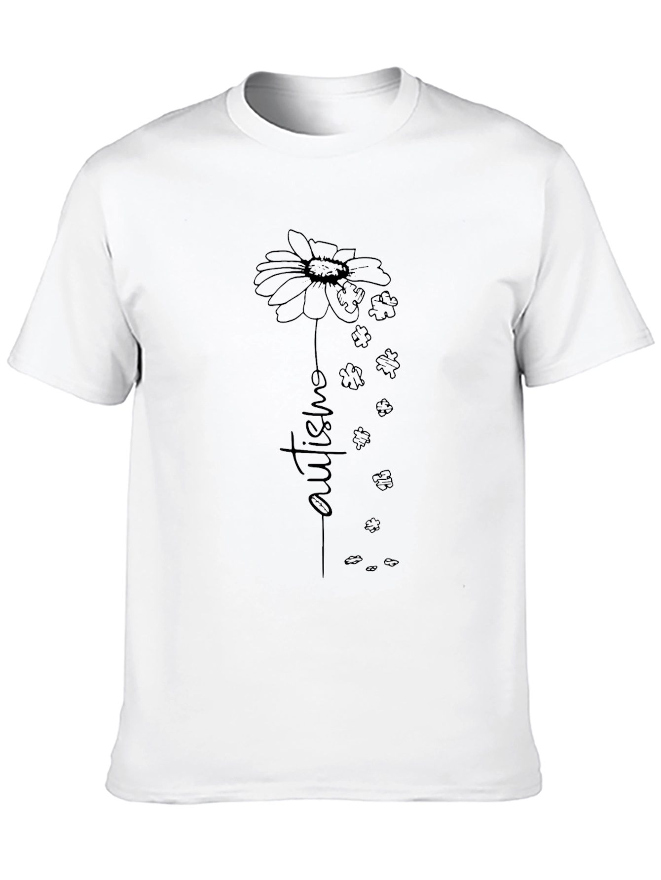 Autism Awareness Daisy T-Shirt