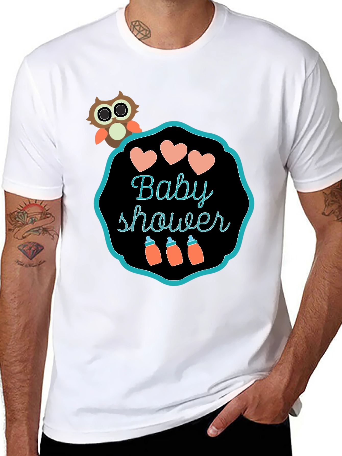 Baby Shower Owl T-Shirt