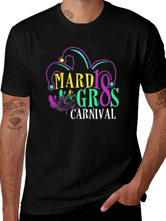 Mardi Gras Carnival Graphic T-Shirt