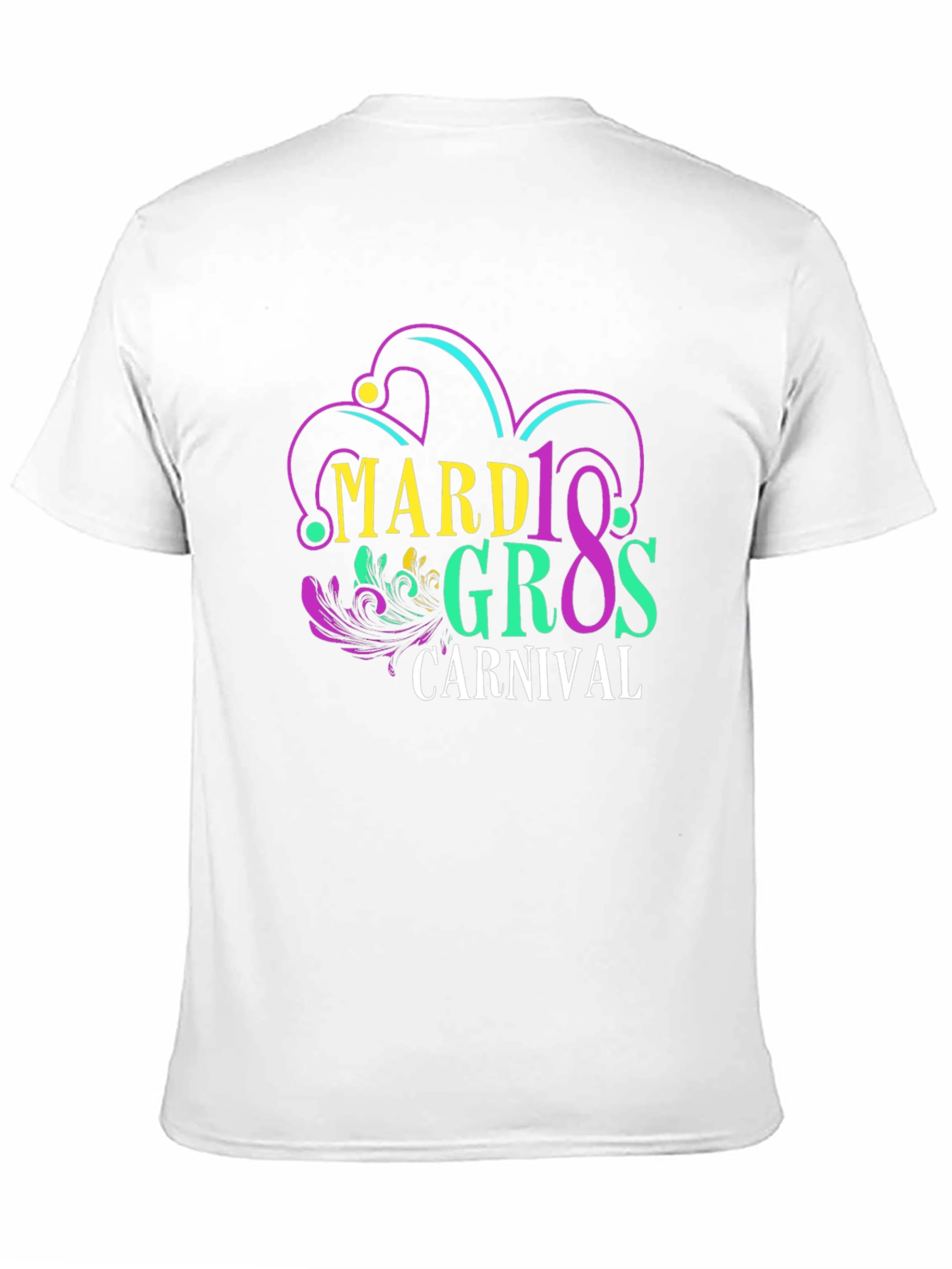 Mardi Gras Carnival Graphic T-Shirt