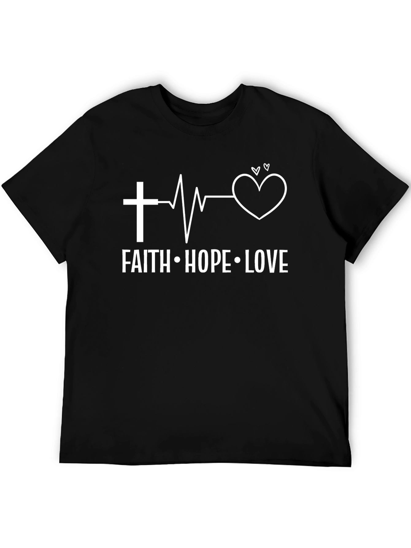 Faith Hope Love Graphic T-Shirt