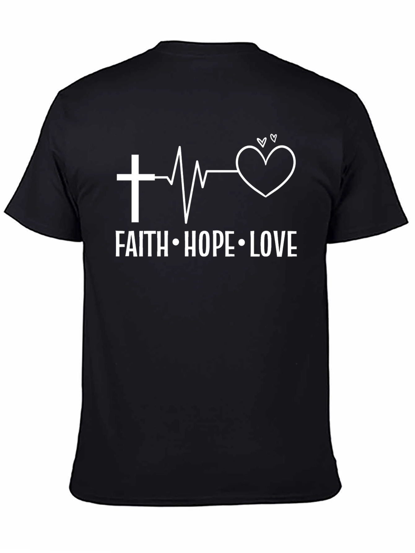 Faith Hope Love Graphic T-Shirt