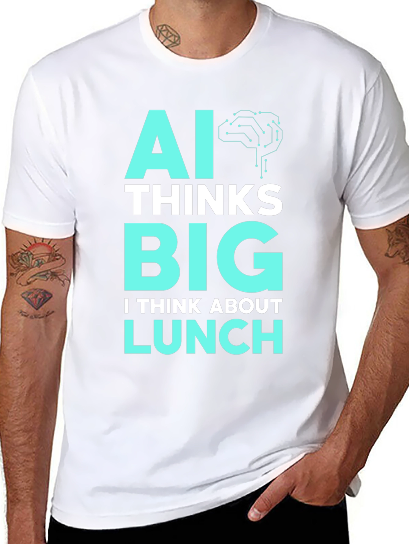 AI Thinks Big Funny T-Shirt