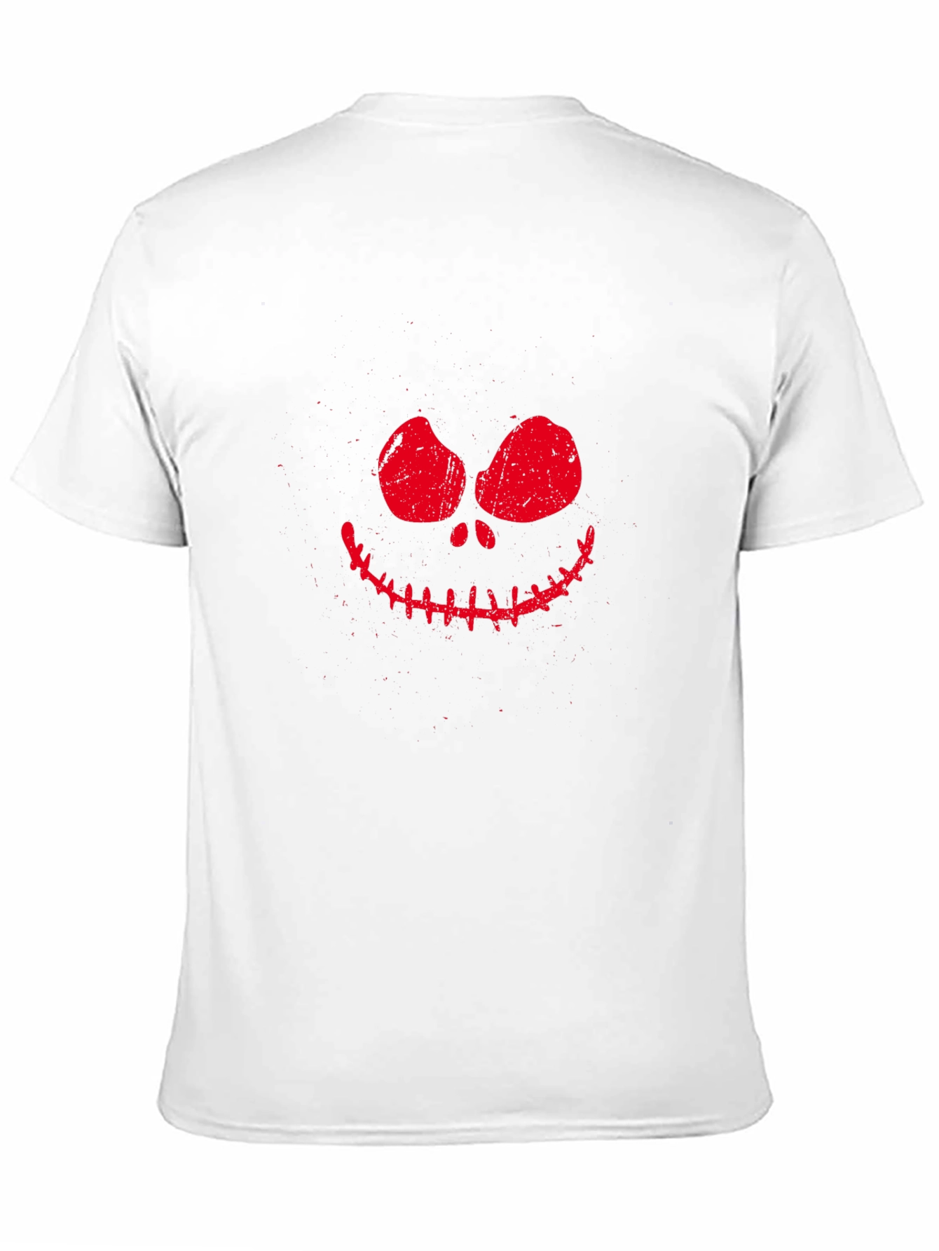 Spooky Smile Graphic Tee - Halloween Black T-Shirt