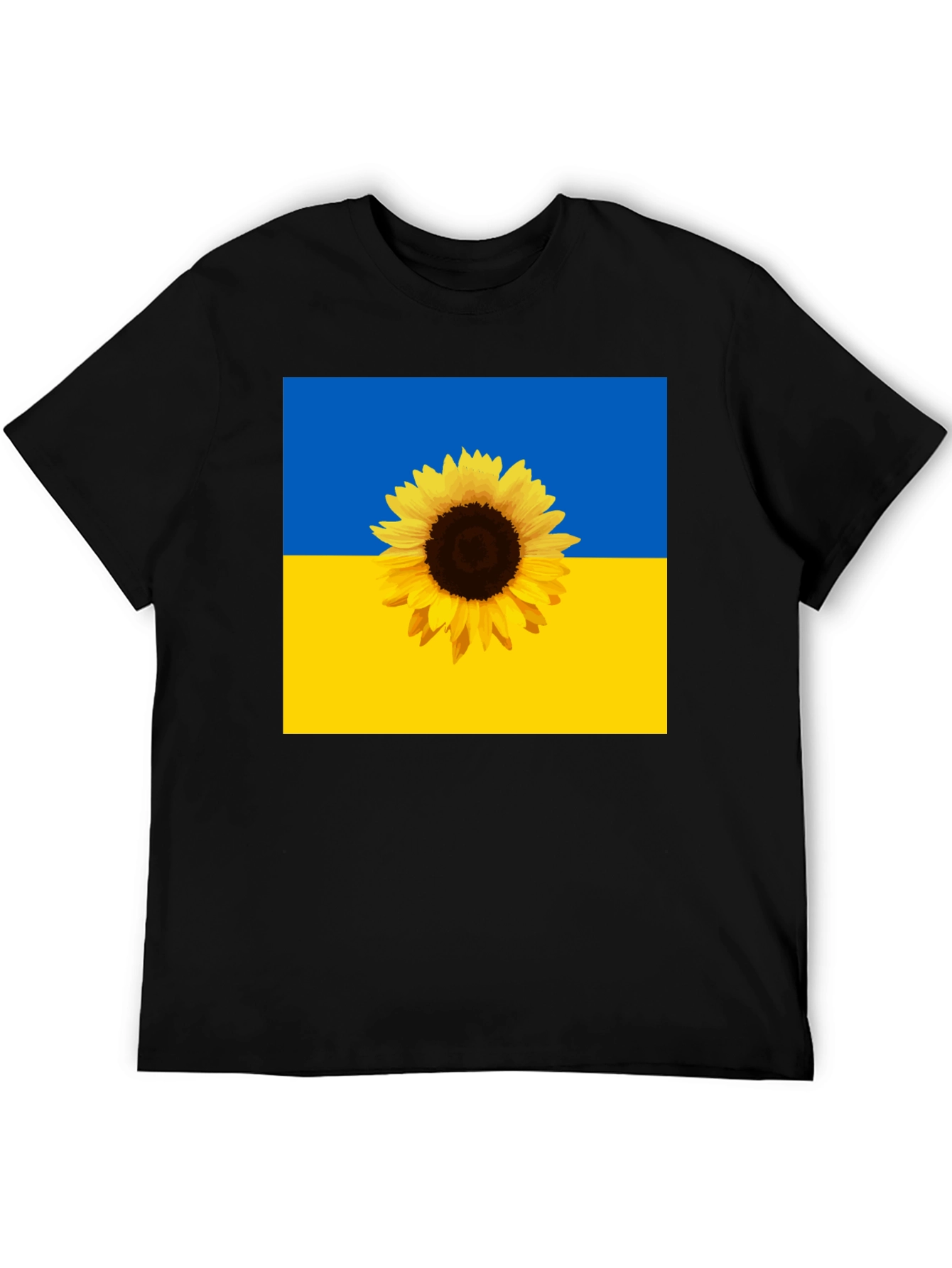 Ukraine Flag Sunflower T-Shirt