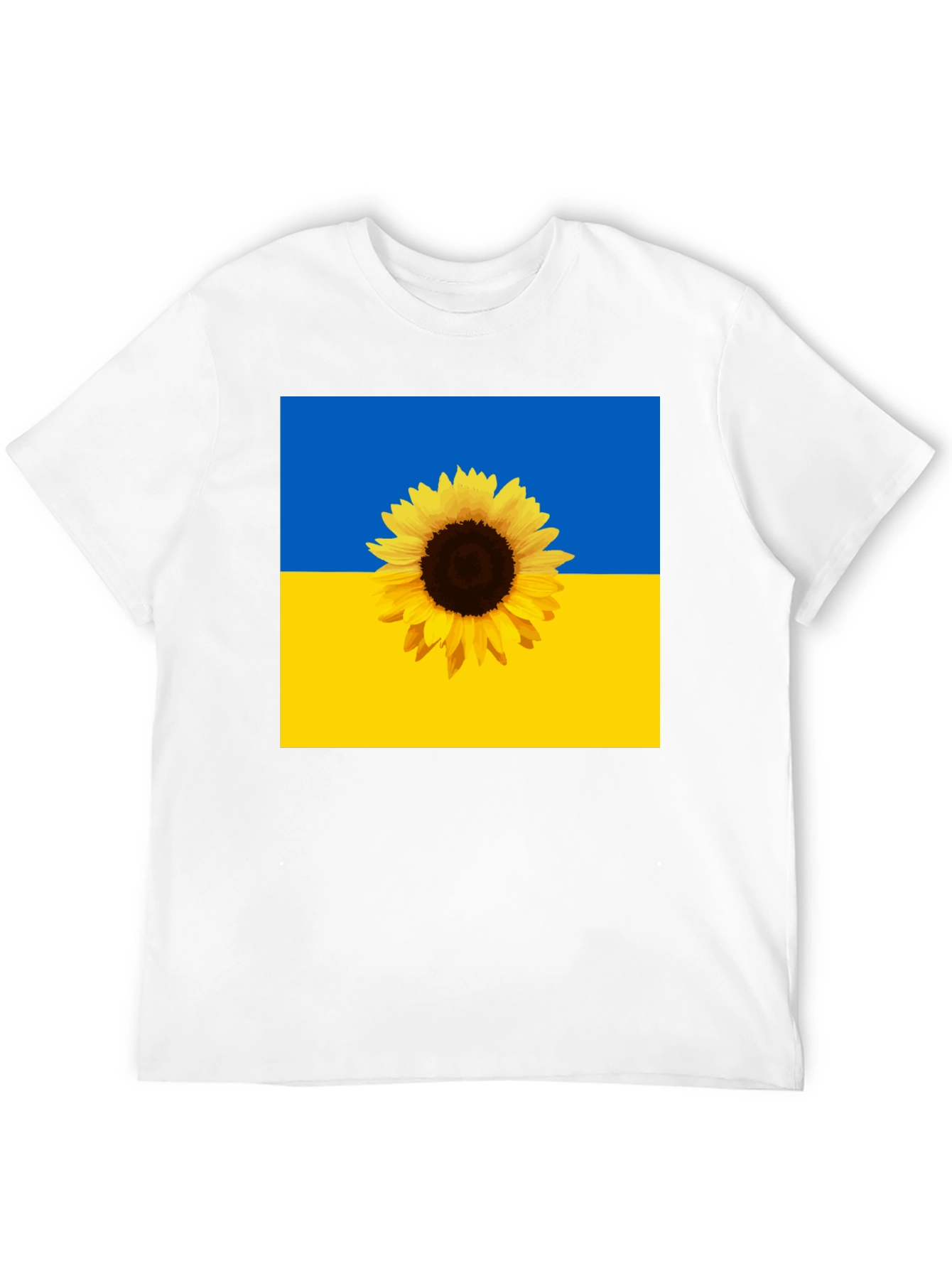 Ukraine Flag Sunflower T-Shirt