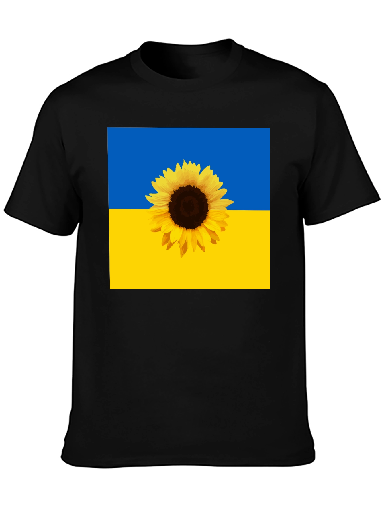 Ukraine Flag Sunflower T-Shirt