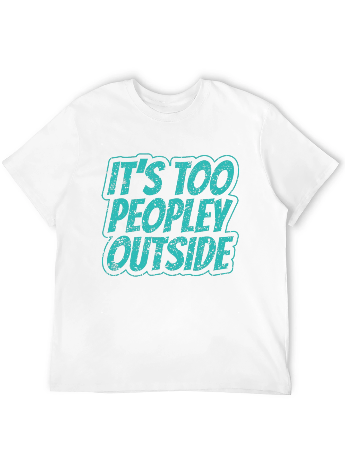 Too Peopley Outside Graphic T-Shirt