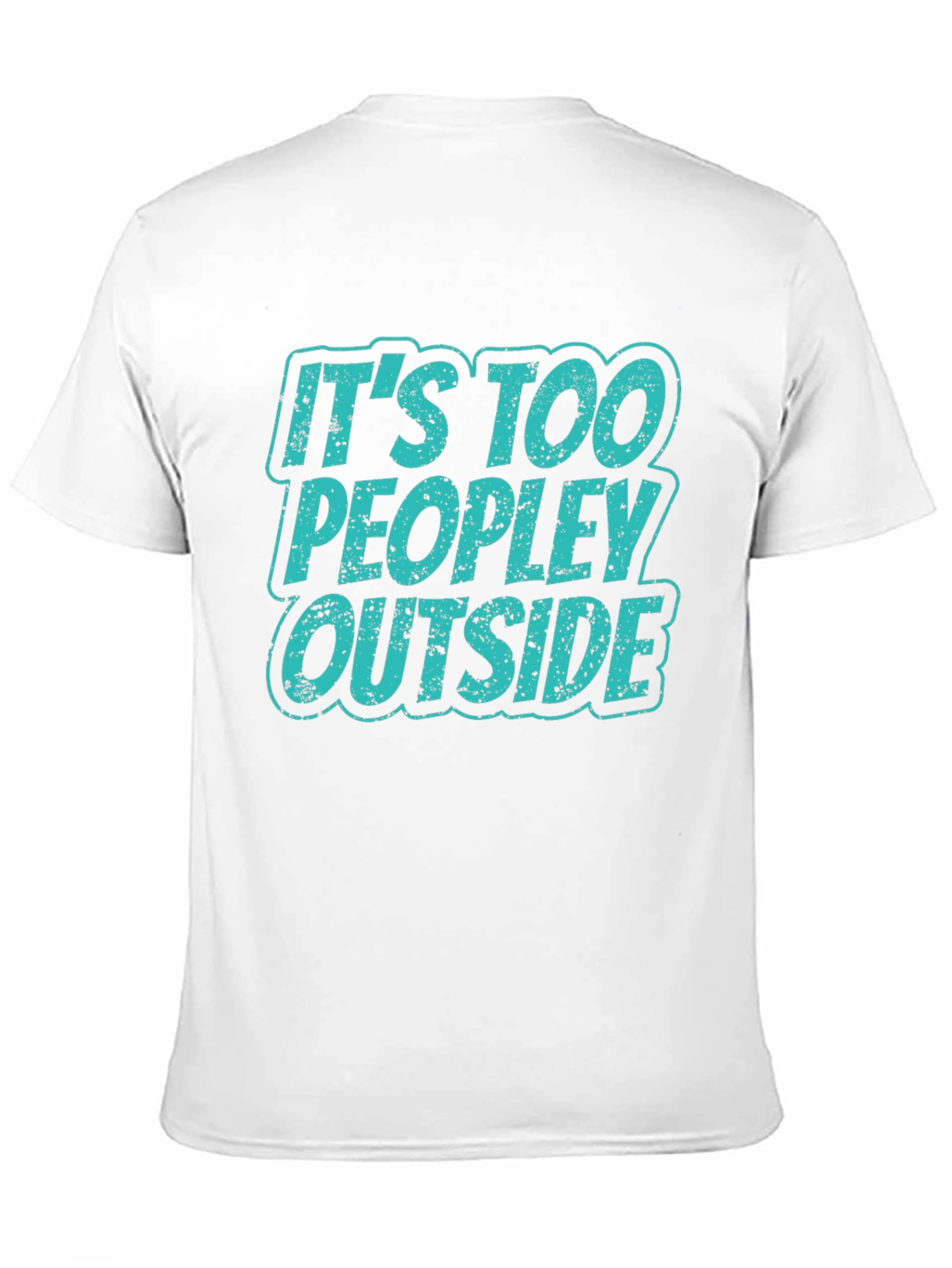 Too Peopley Outside Graphic T-Shirt