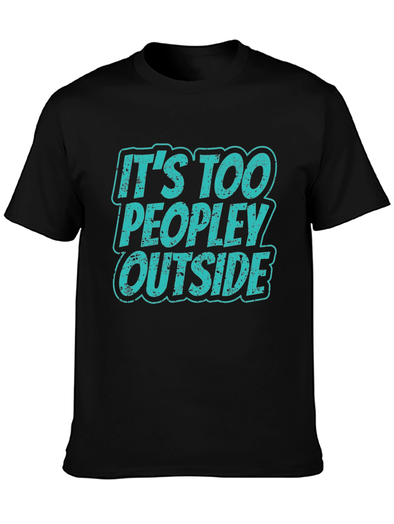 Too Peopley Outside Graphic T-Shirt