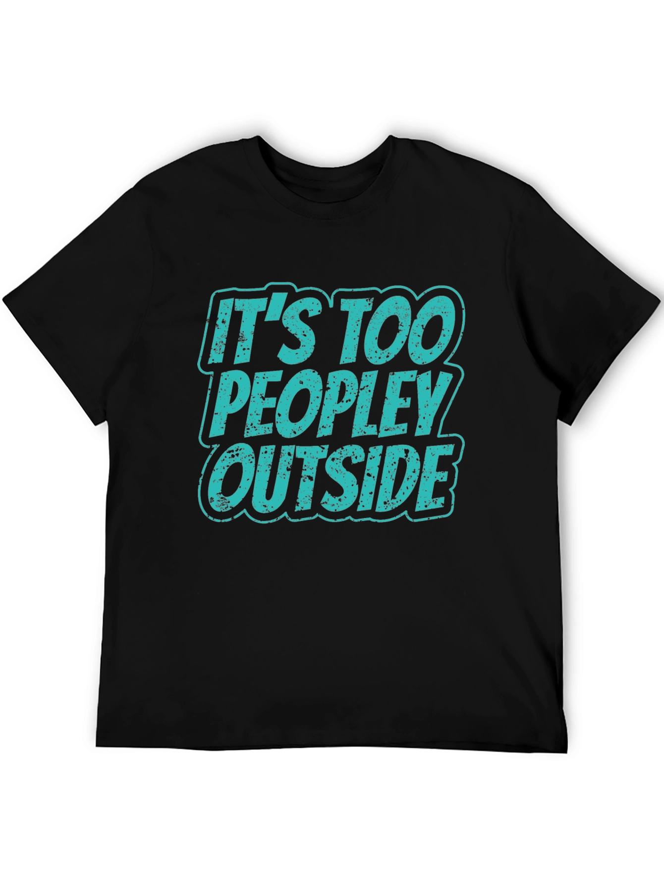 Too Peopley Outside Graphic T-Shirt