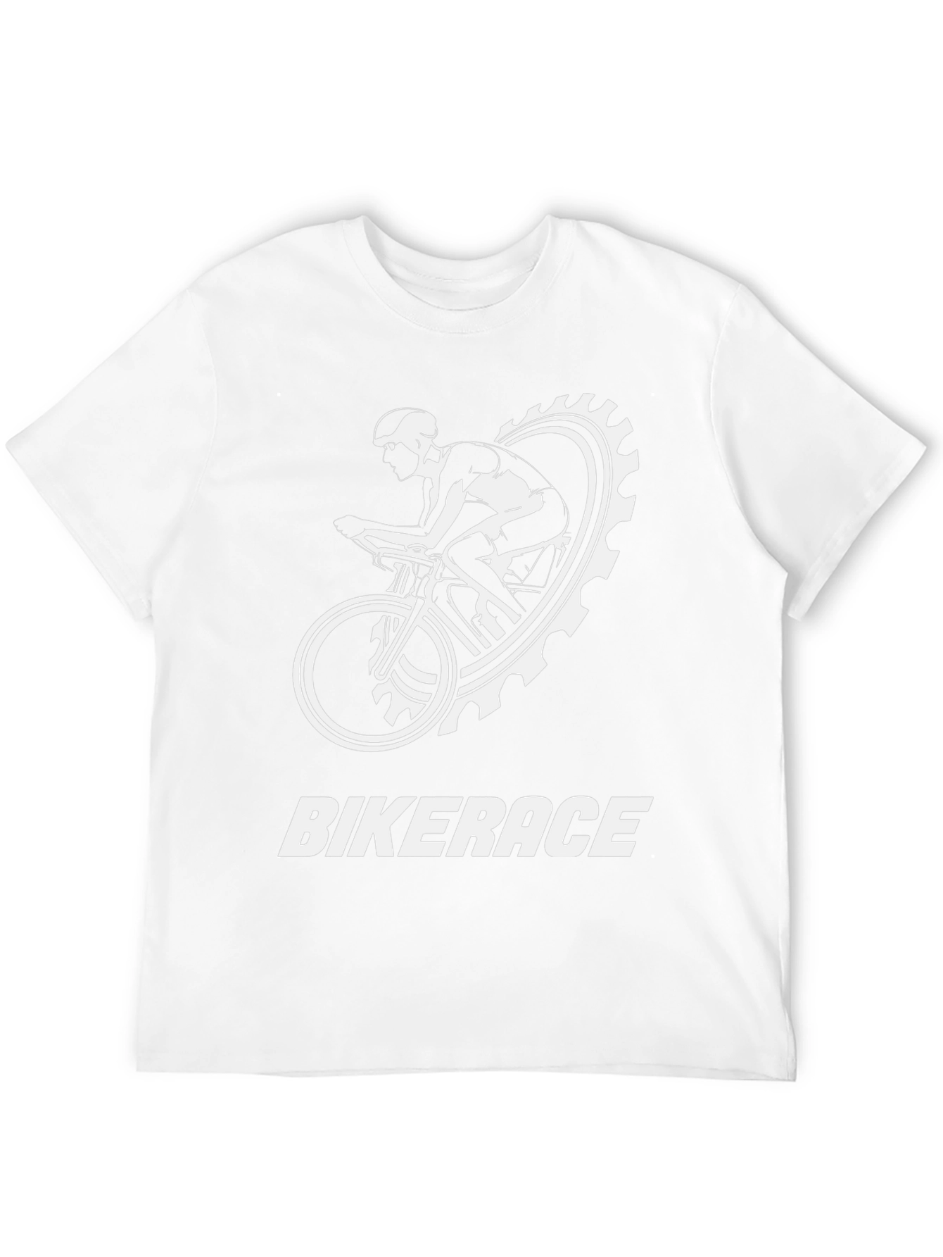 Bikerace T-Shirt - Cycling Graphic Tee for Men