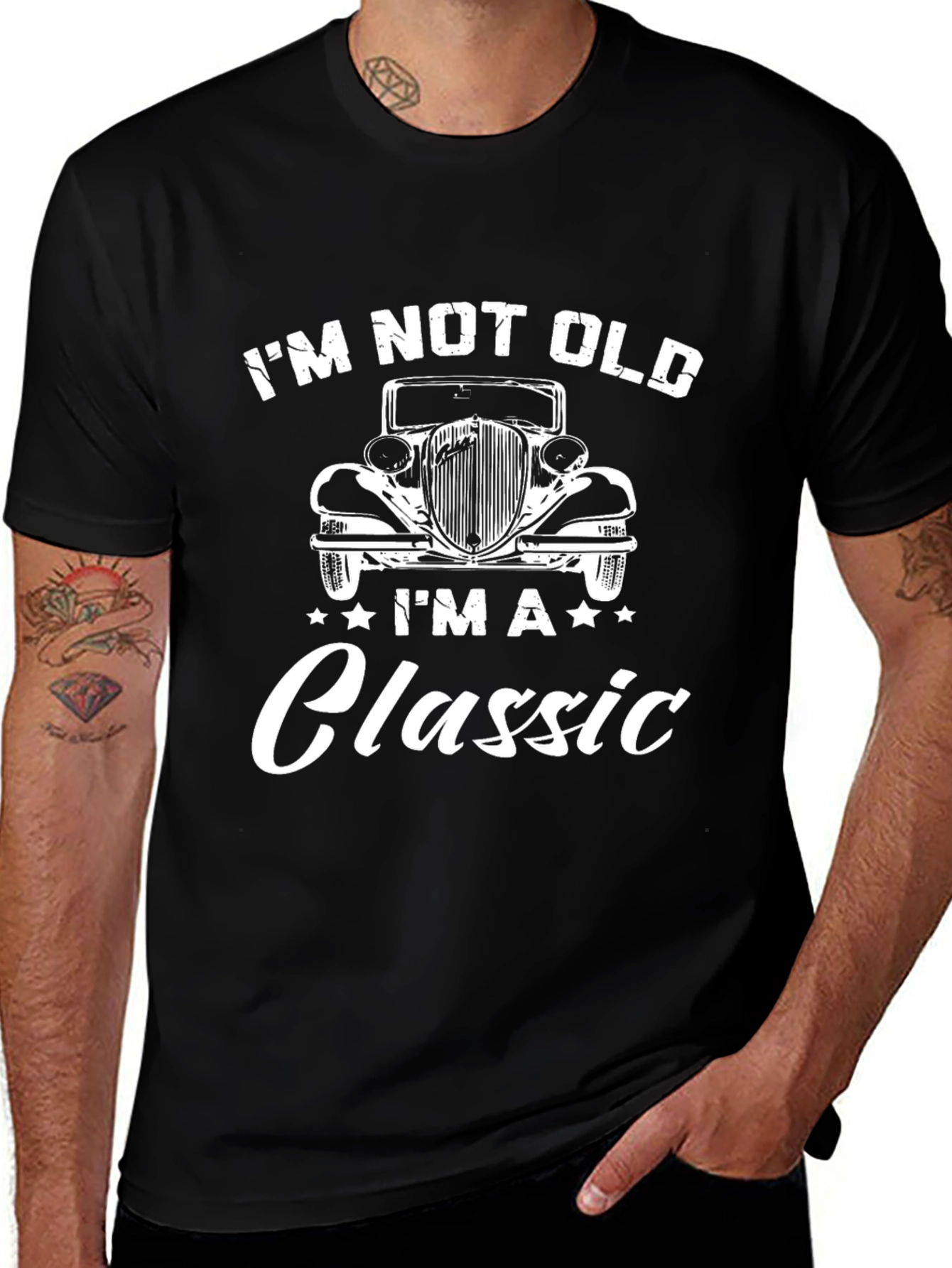 Im Not Old Im A Classic Car Graphic T-Shirt