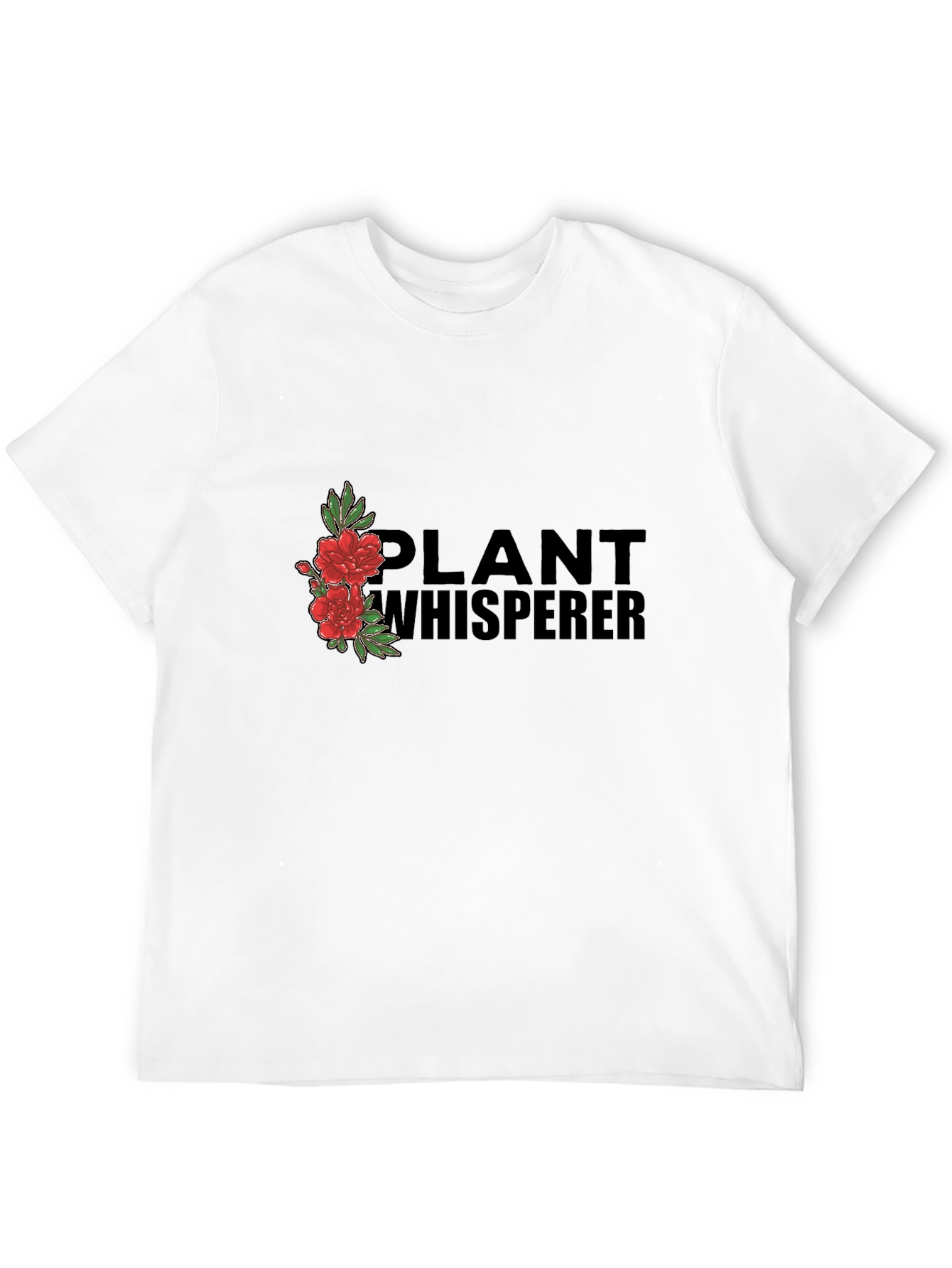 Plant Whisperer Graphic Tee - Black