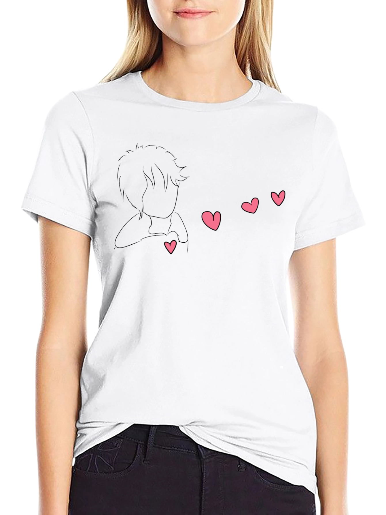 Heart-Blowing T-Shirt - Minimalist Love Design