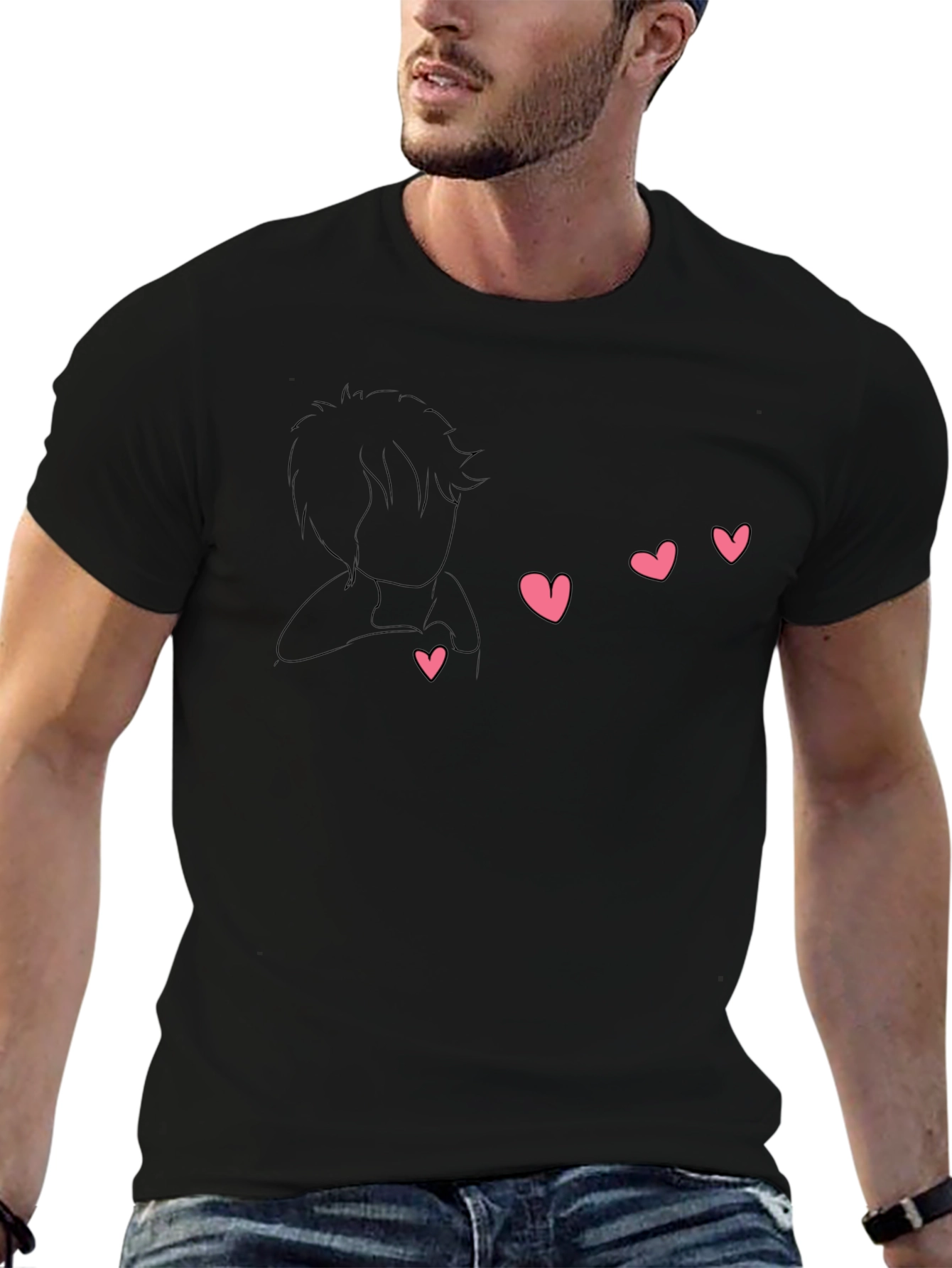 Heart-Blowing T-Shirt - Minimalist Love Design