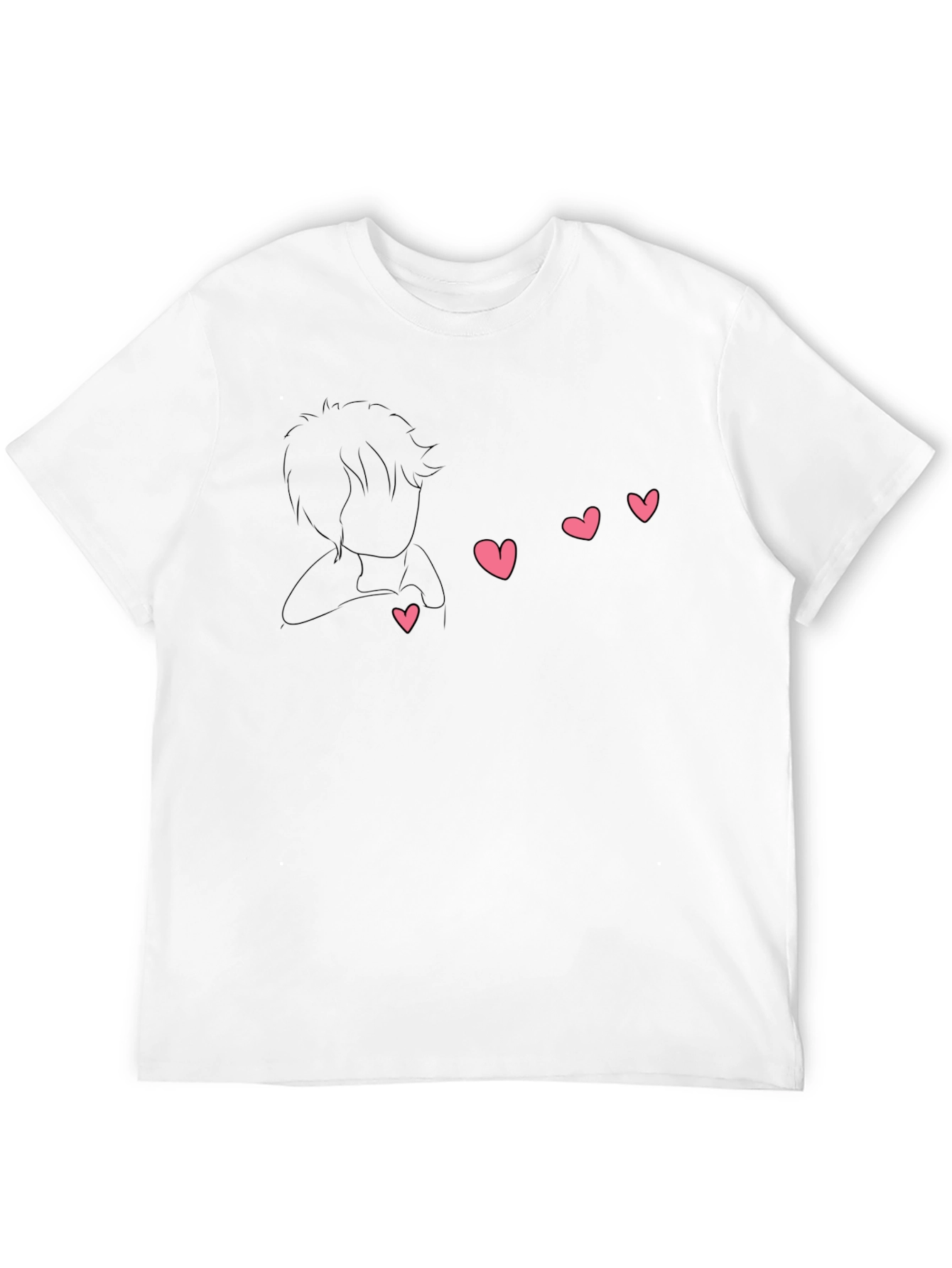 Heart-Blowing T-Shirt - Minimalist Love Design