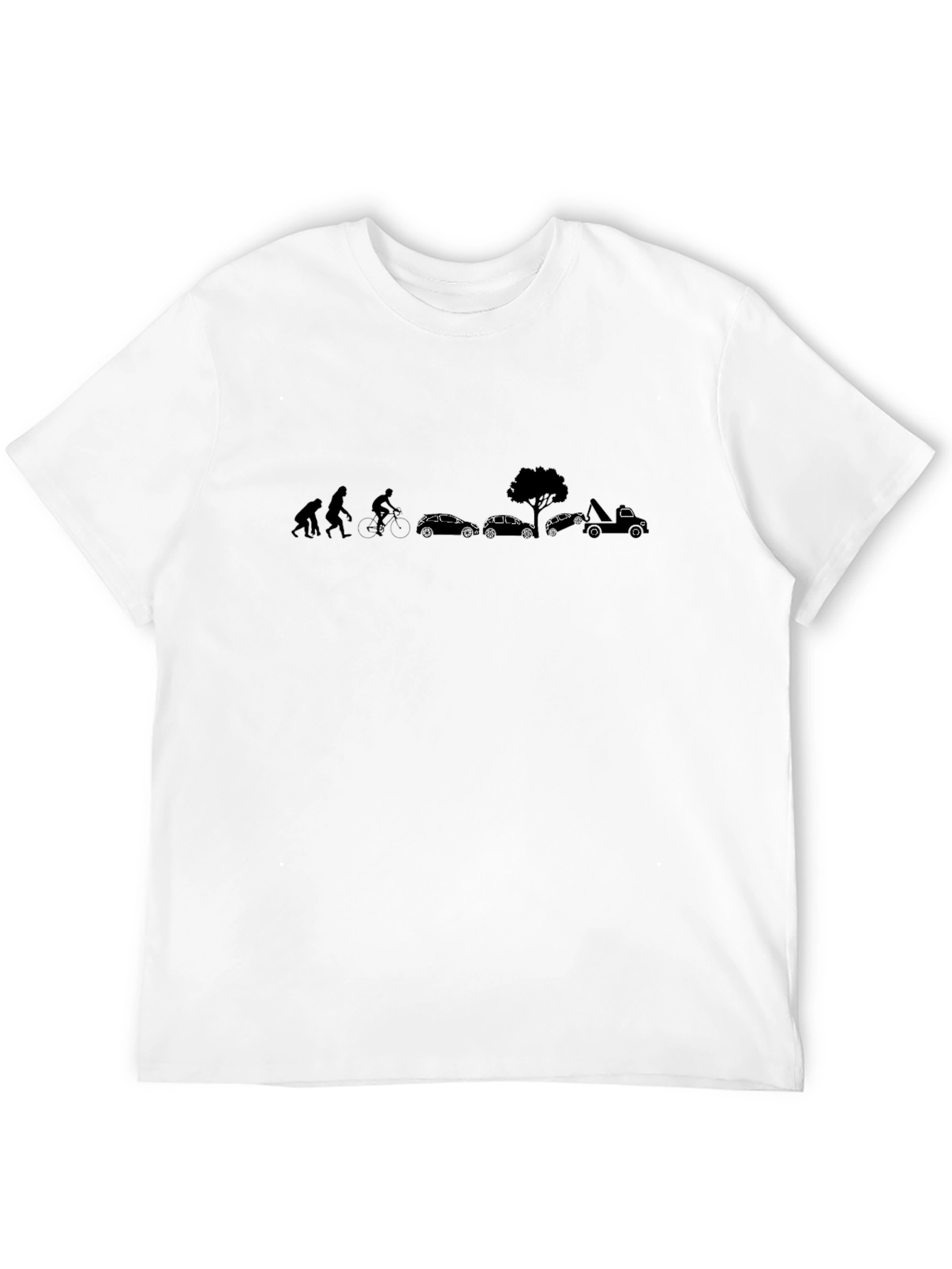 Evolution of Tesla T-Shirt Black
