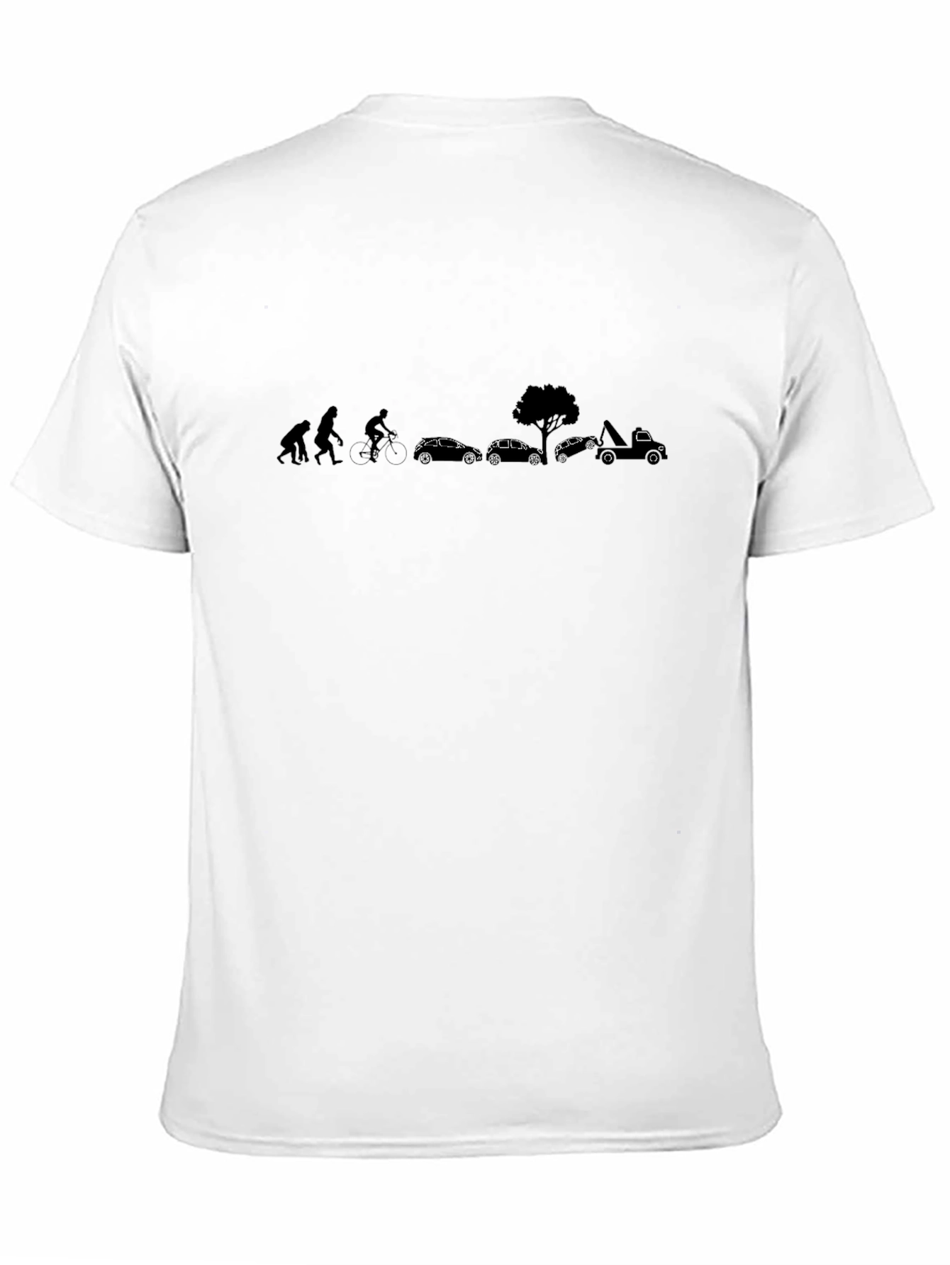 Evolution of Tesla T-Shirt Black