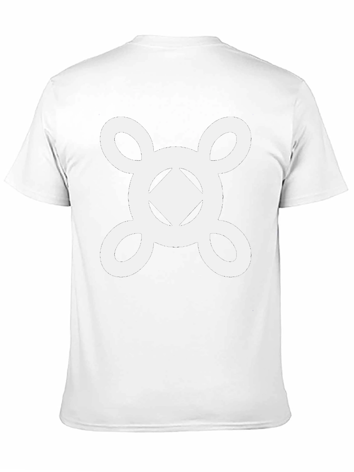 Geometric Symbol Graphic Tee - Stylish Casual Wear