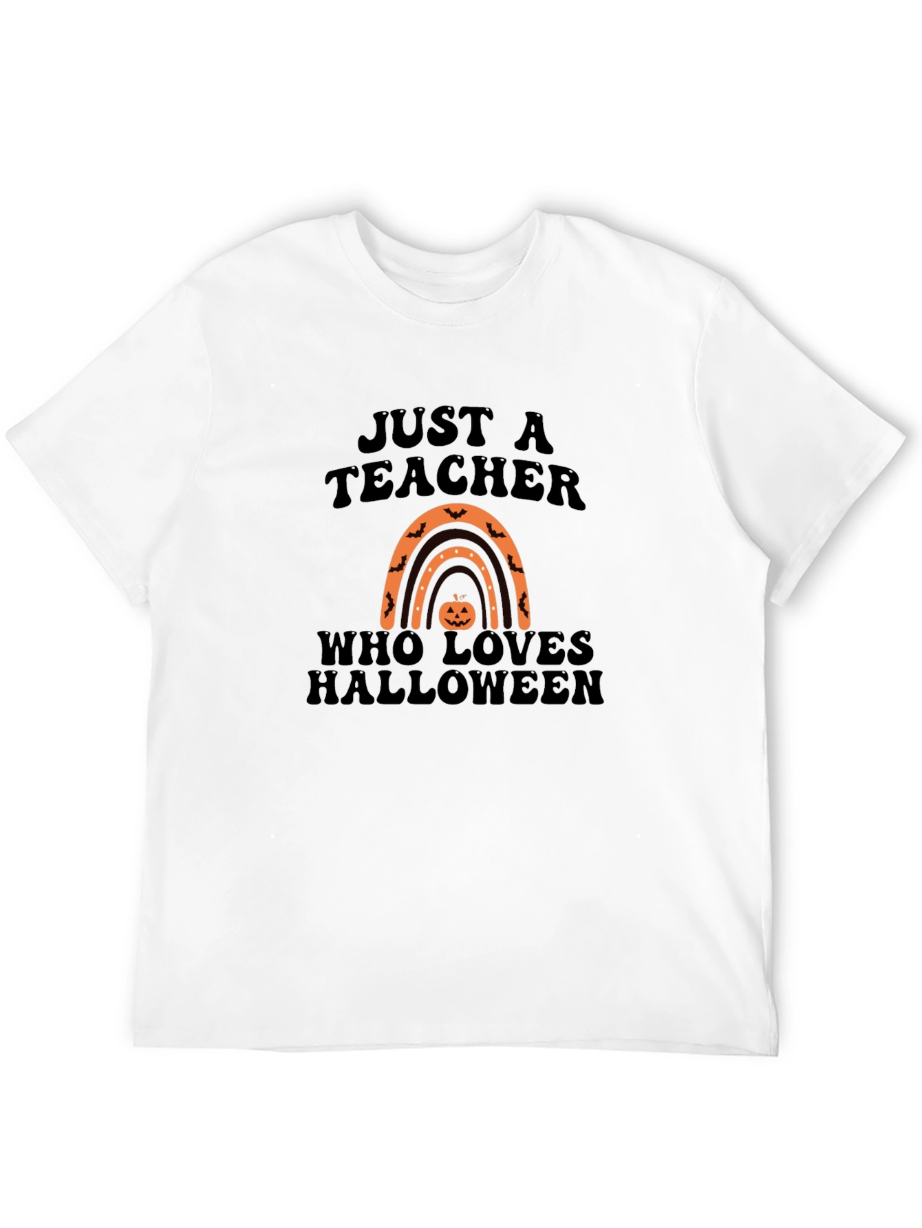 Just A Teacher Who Loves Halloween T-Shirt