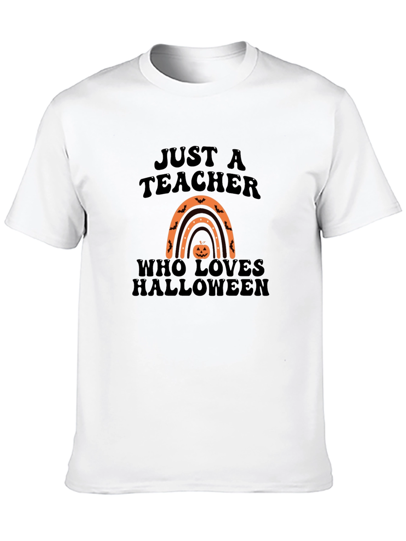 Just A Teacher Who Loves Halloween T-Shirt