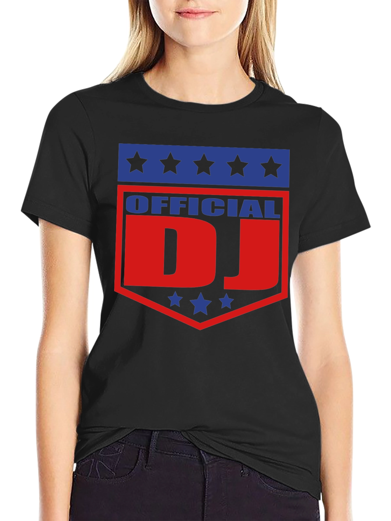 Official DJ T-Shirt - Patriotic Design