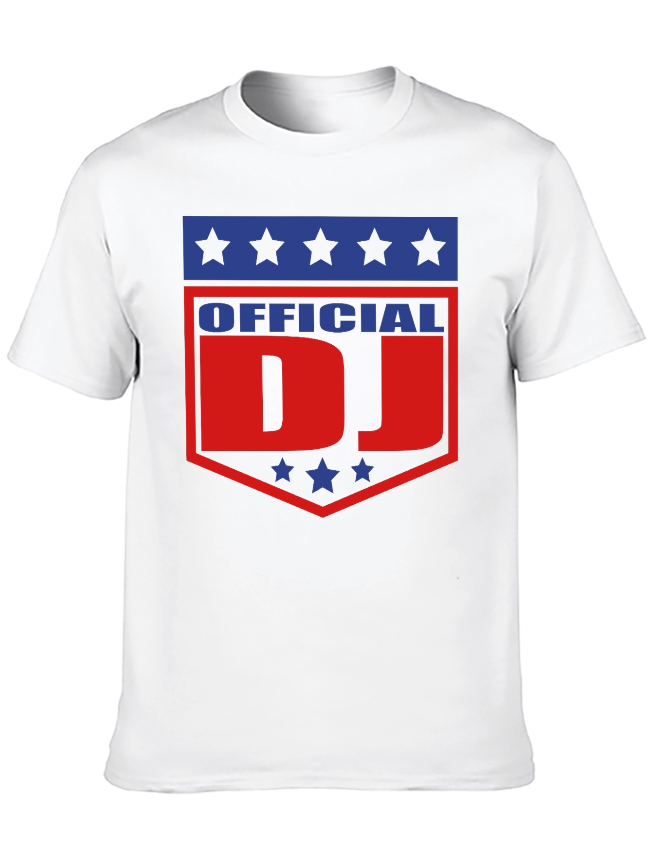 Official DJ T-Shirt - Patriotic Design
