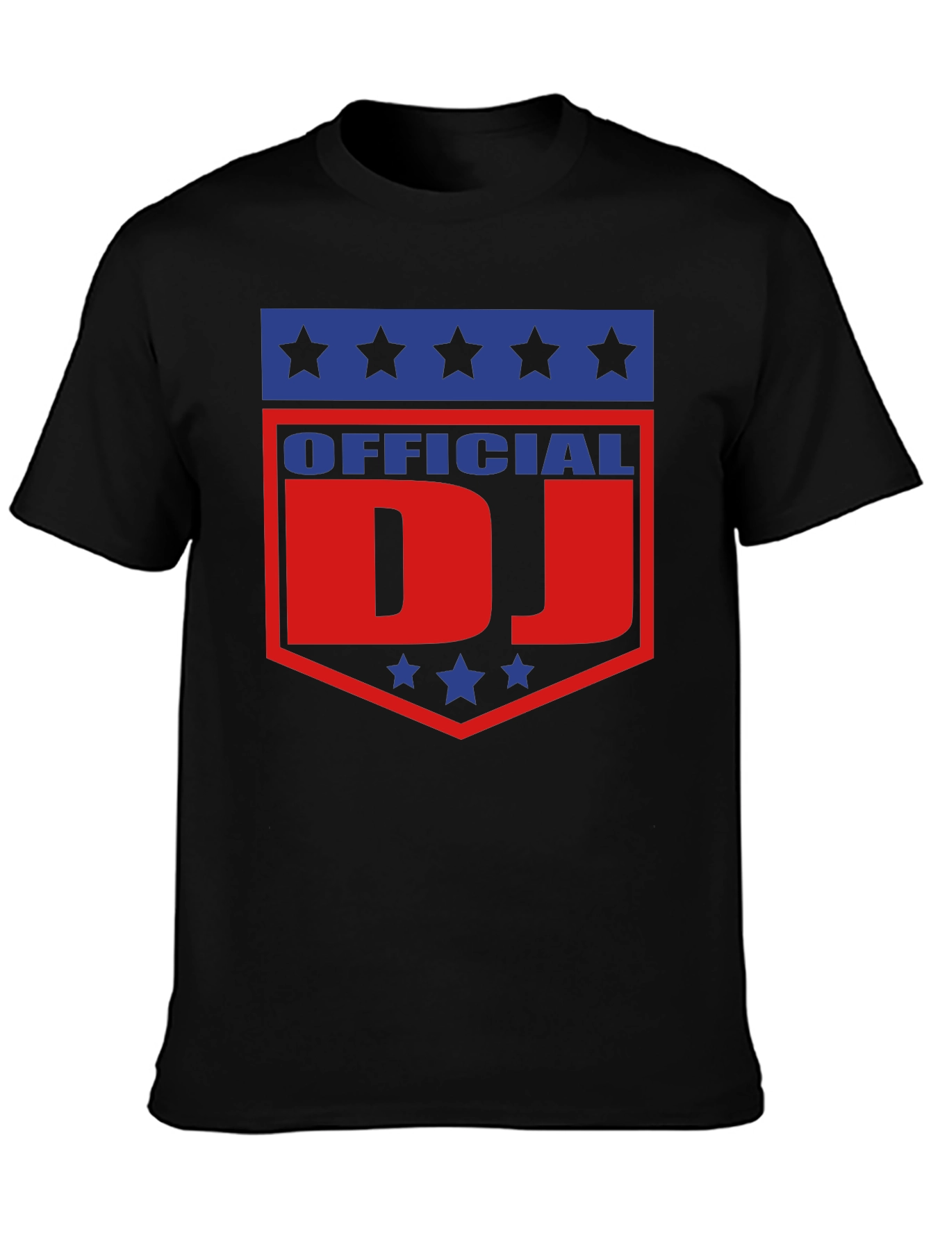 Official DJ T-Shirt - Patriotic Design