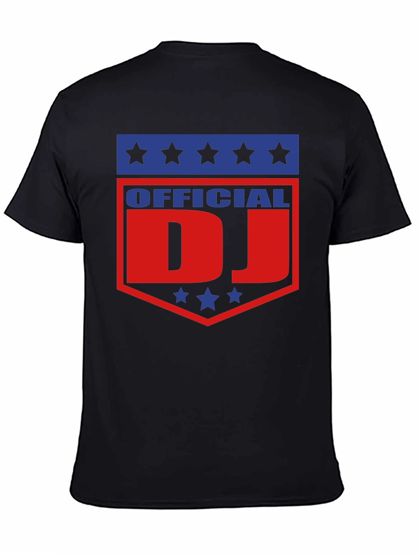 Official DJ T-Shirt - Patriotic Design