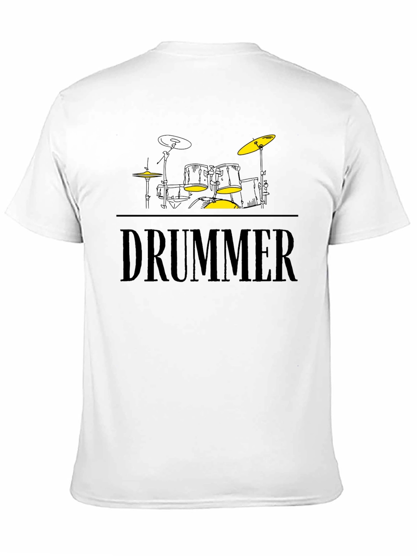 Drummer Graphic T-Shirt - Music Lover Tee