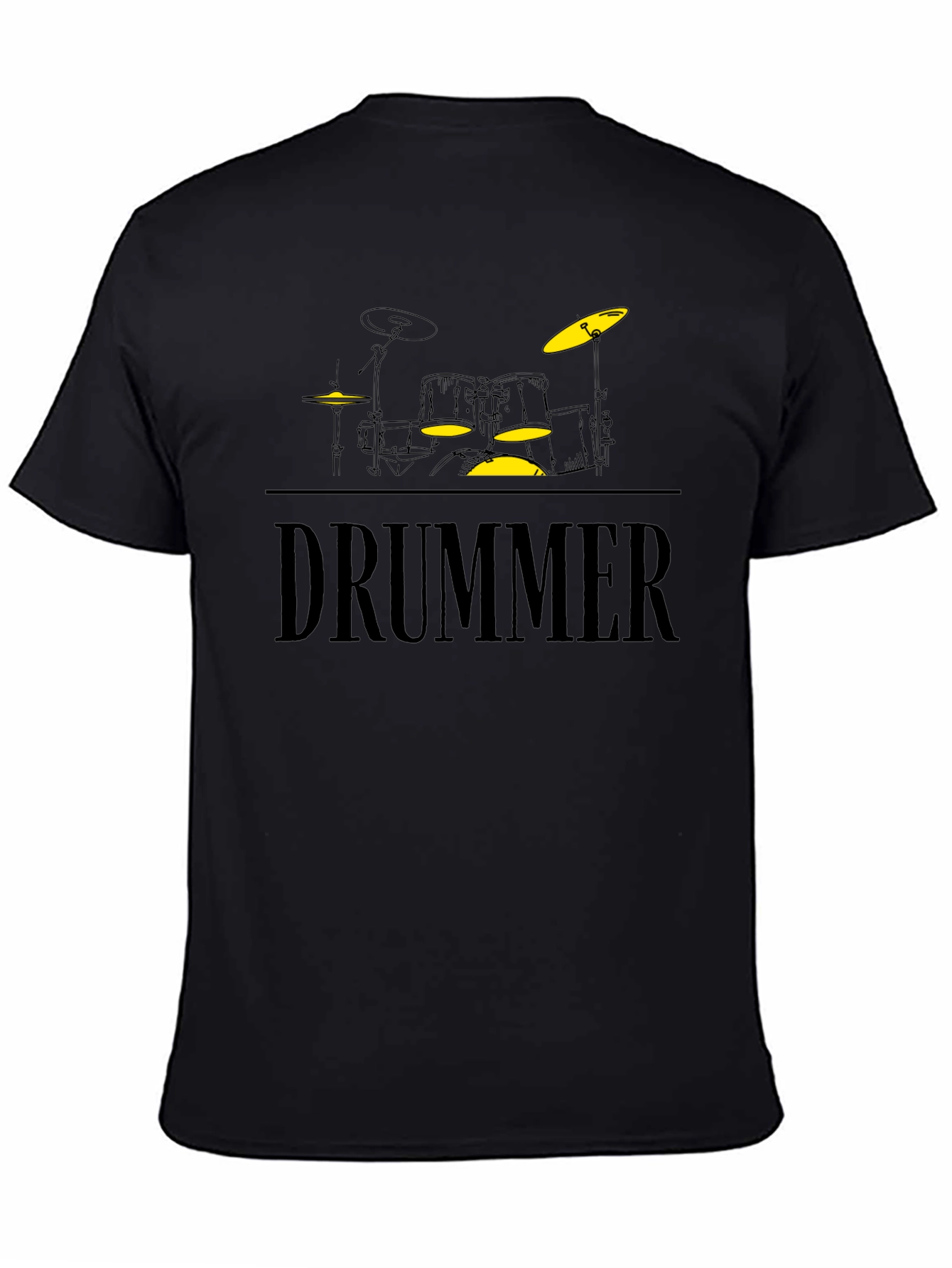 Drummer Graphic T-Shirt - Music Lover Tee