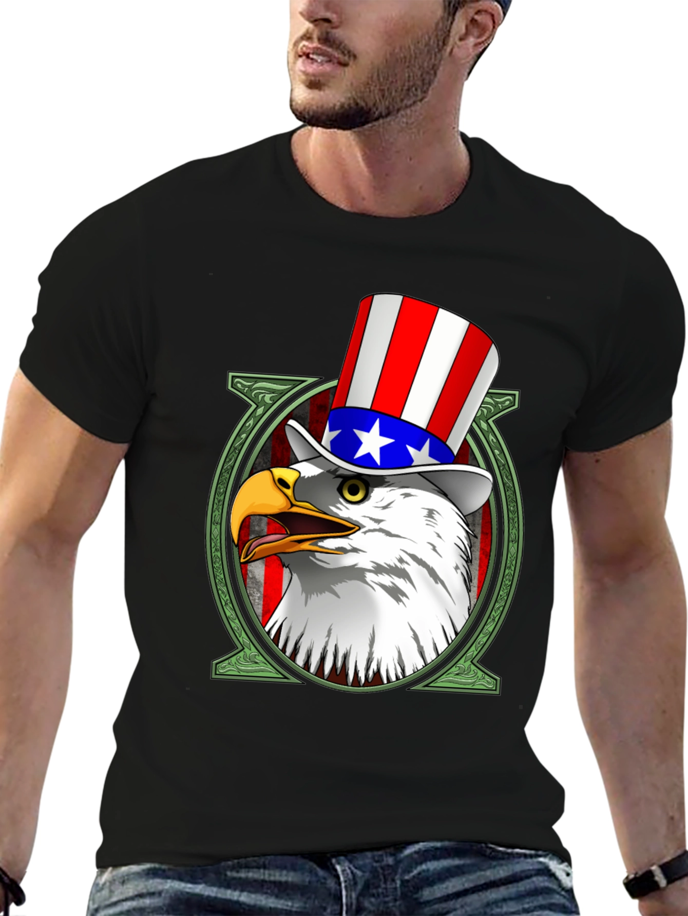 Patriotic Eagle T-Shirt - USA Pride