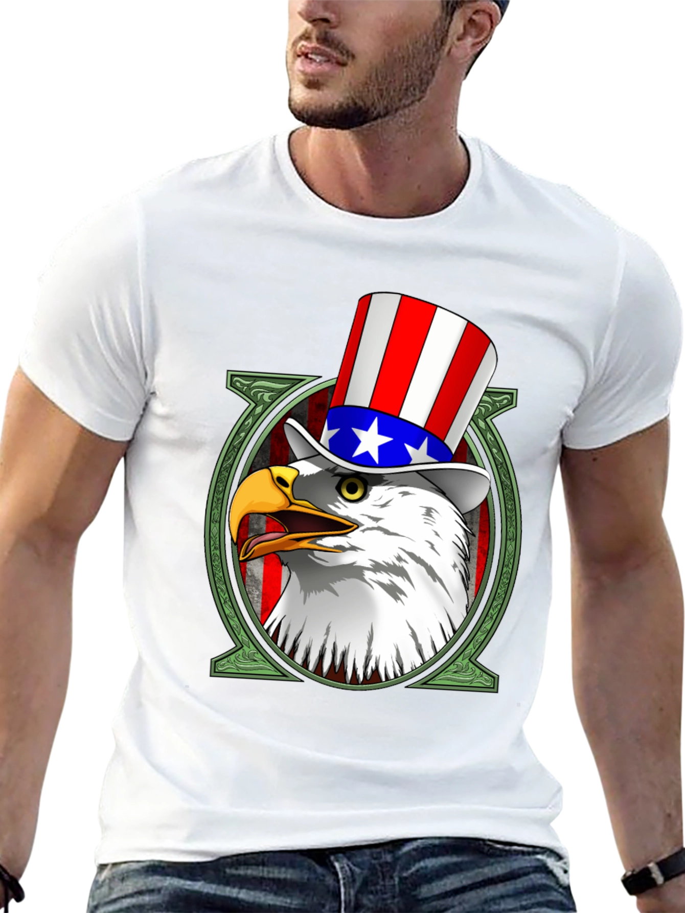 Patriotic Eagle T-Shirt - USA Pride
